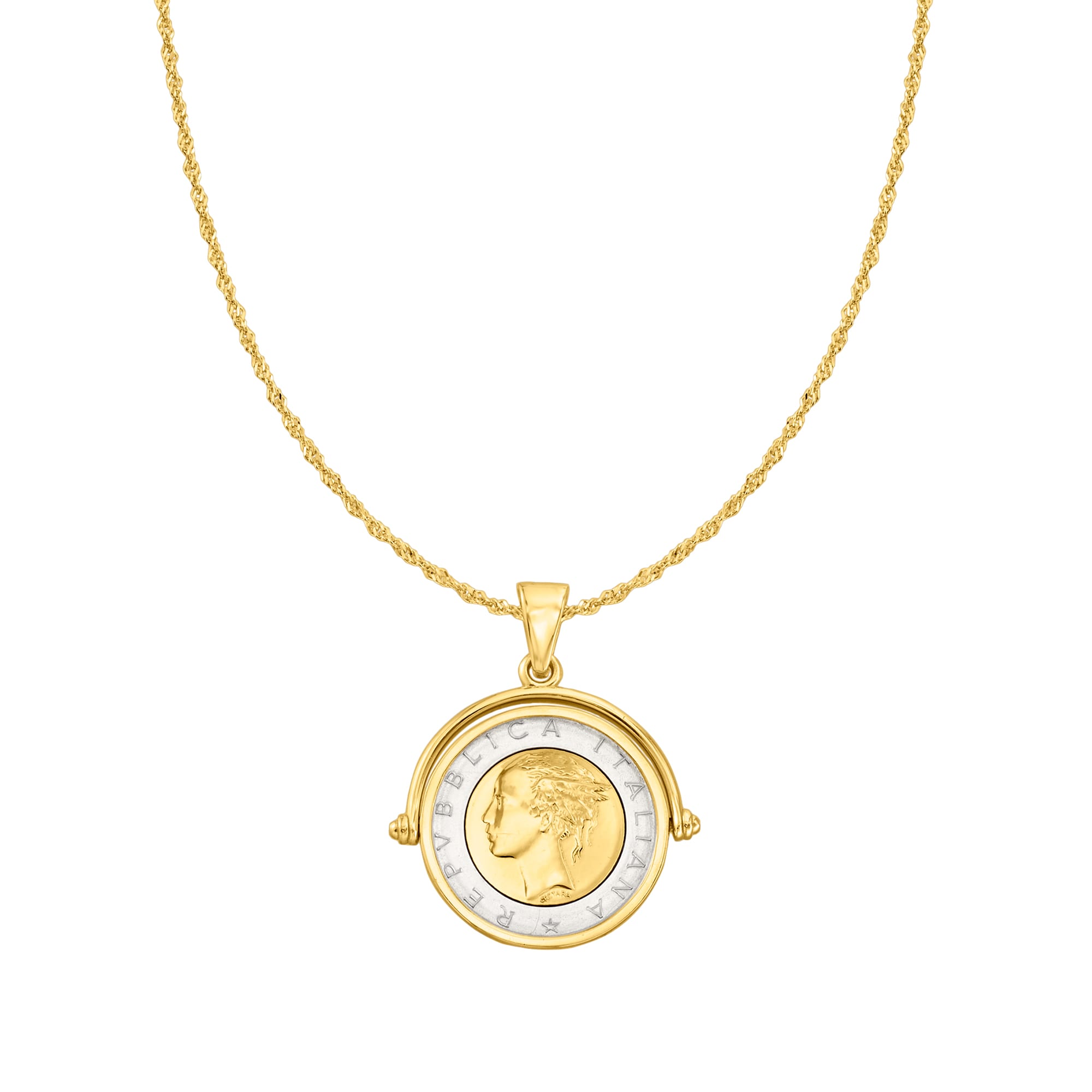 Roberto Coin Small Yellow Heart Medallion Necklace – Bailey's Fine Jewelry