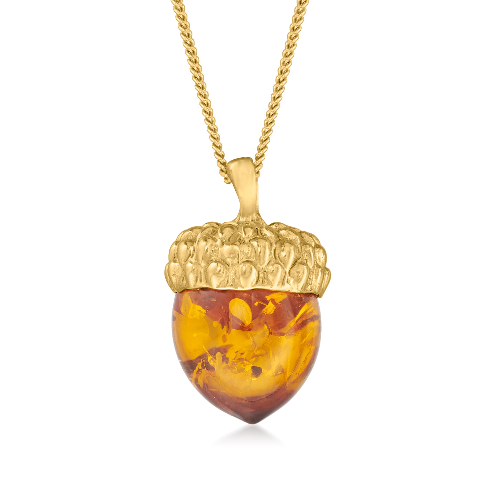 Amber acorn hotsell pendant