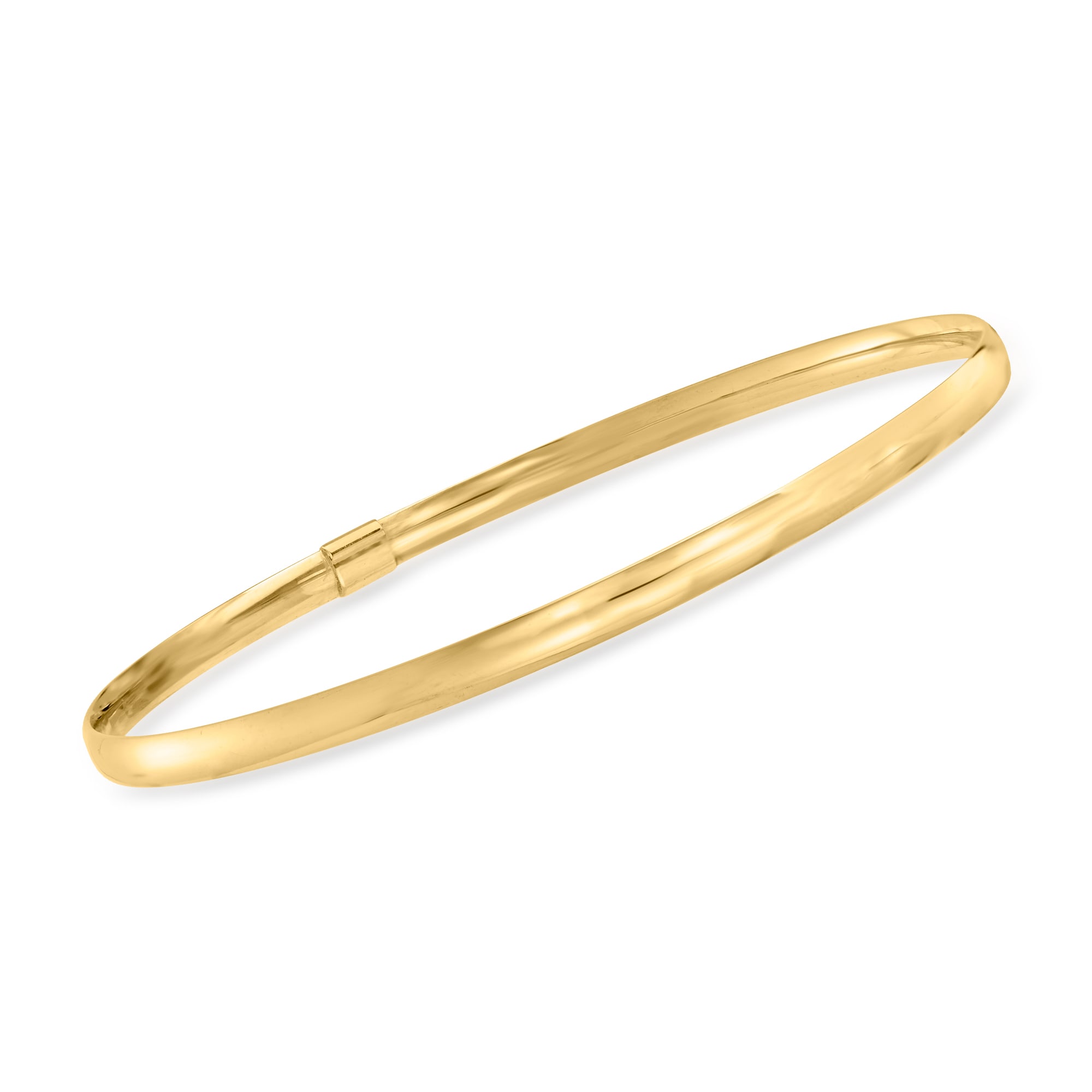Acotis Gold Jewellery 9ct Yellow Gold Hook Bangle BN431