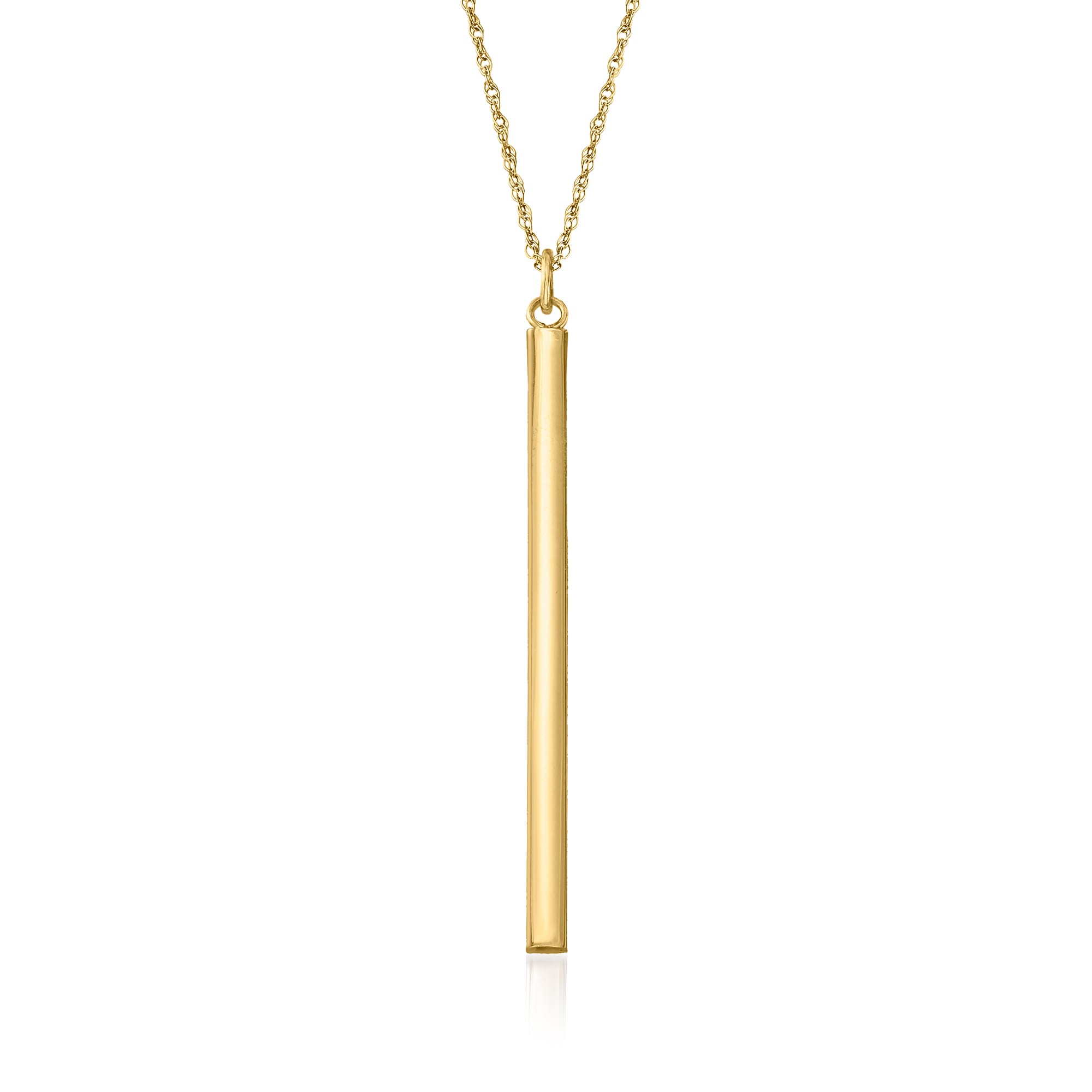 Pendant gold store bar