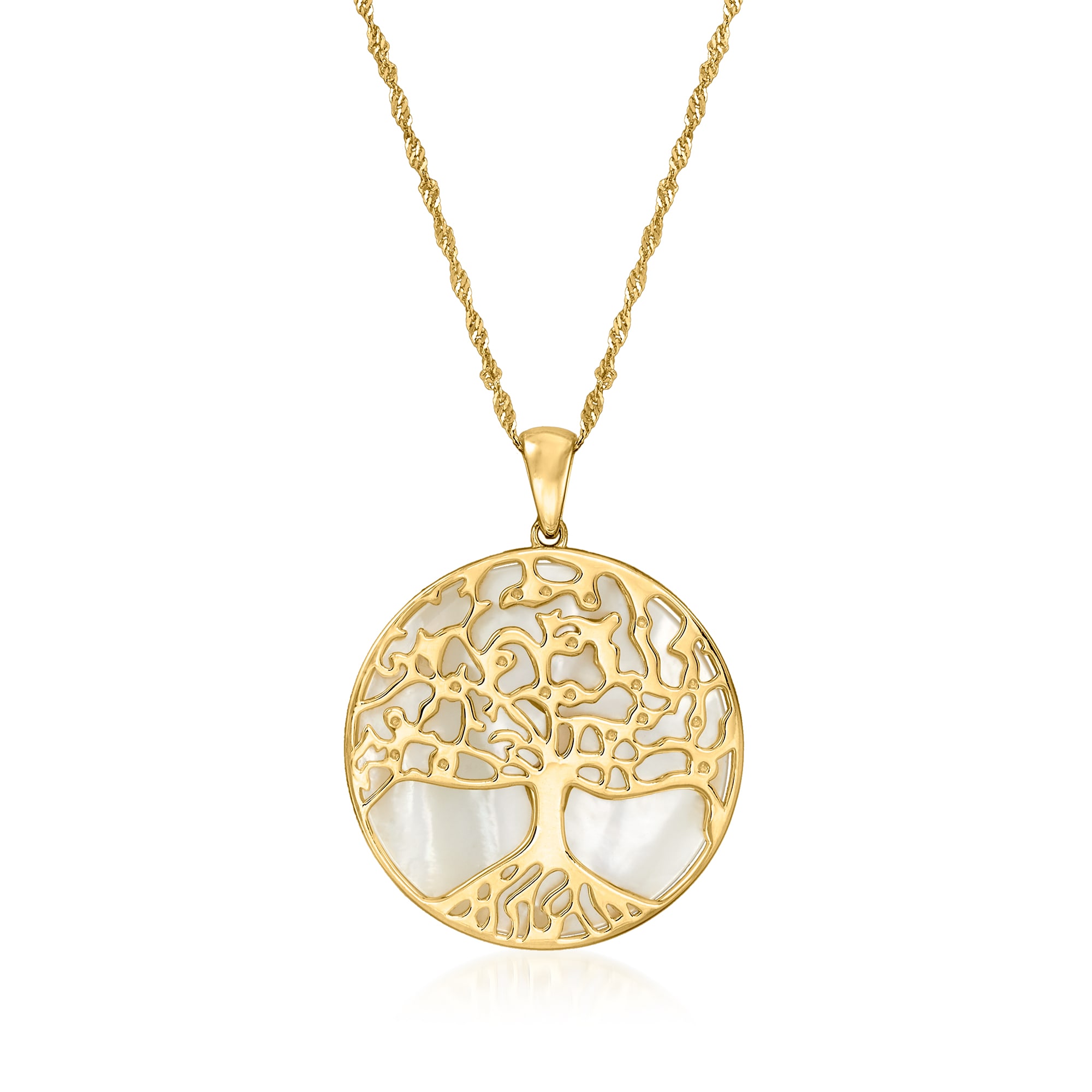 Macy's tree of new arrivals life necklace
