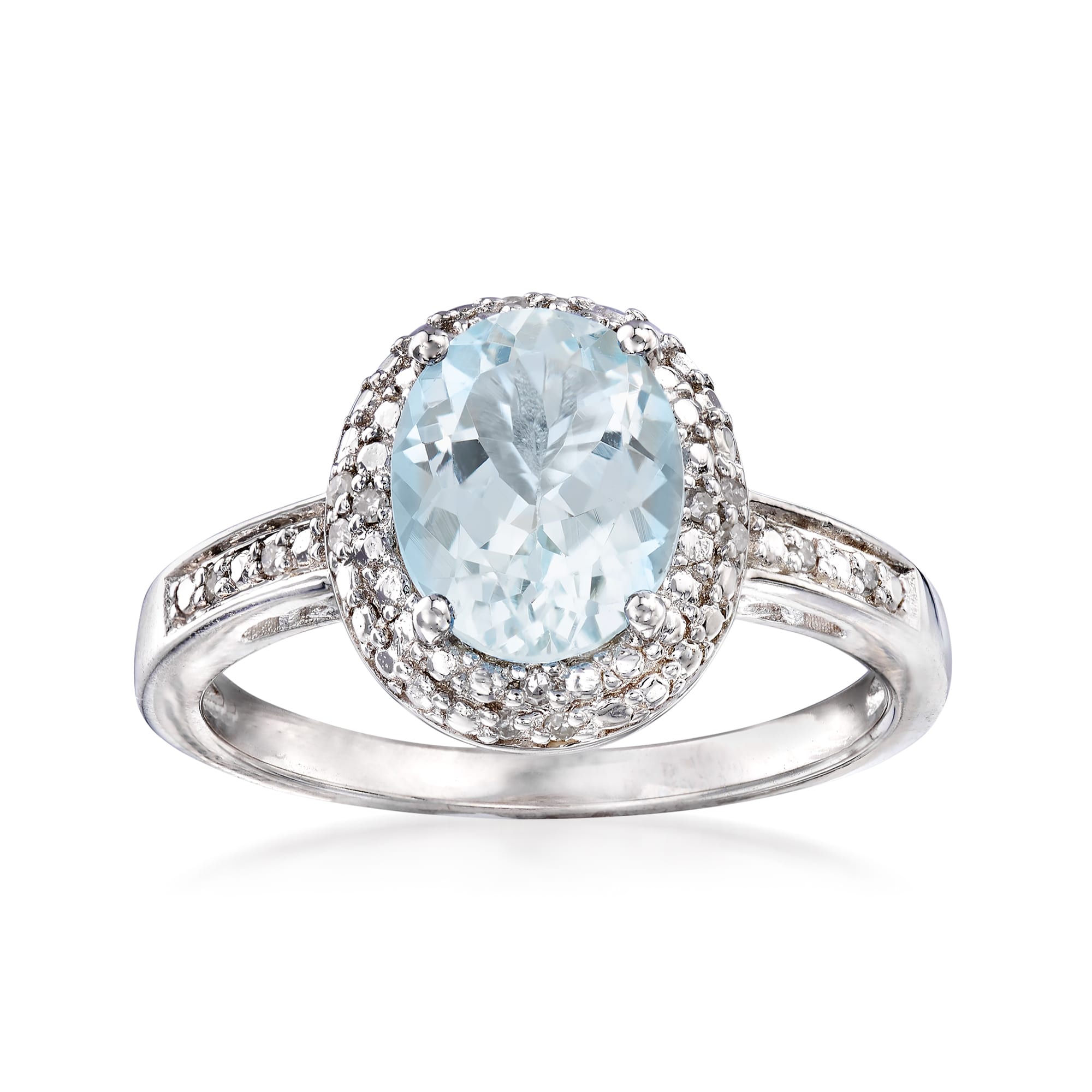 Ross simons new arrivals aquamarine ring