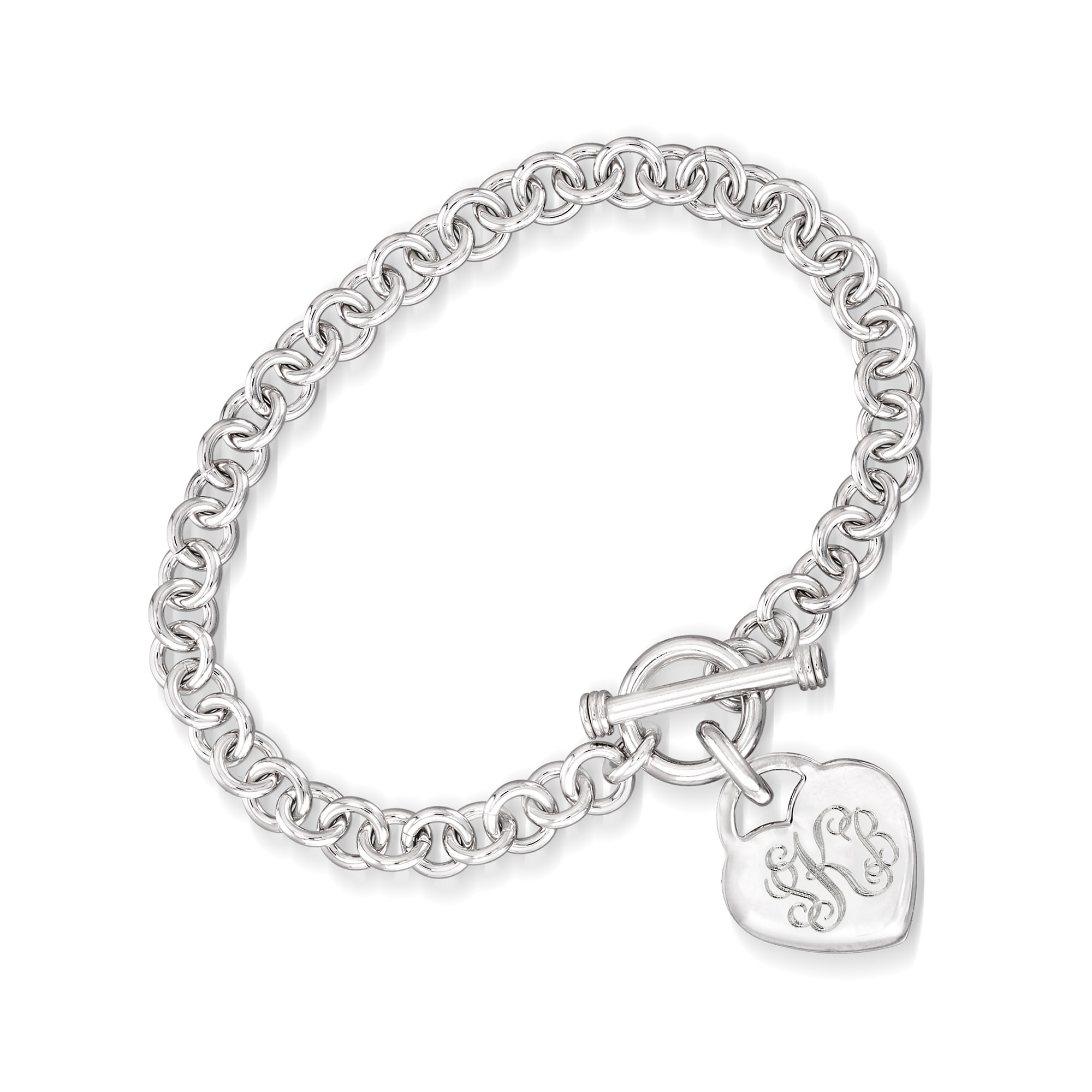 Peace, Love And Freedom Charm Bracelet - Silver, Charlotte's Web Jewelry