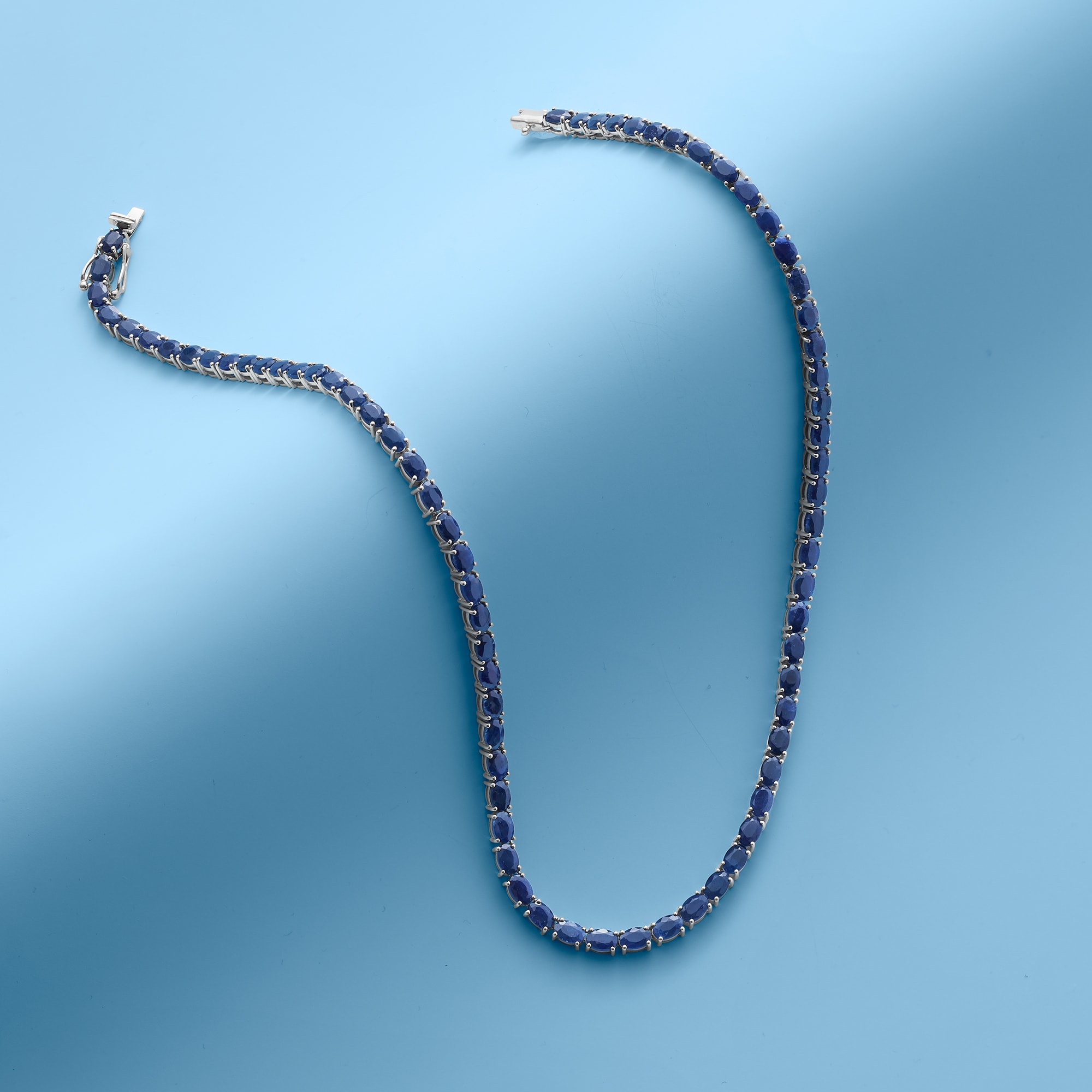 Mens sapphire tennis chain new arrivals