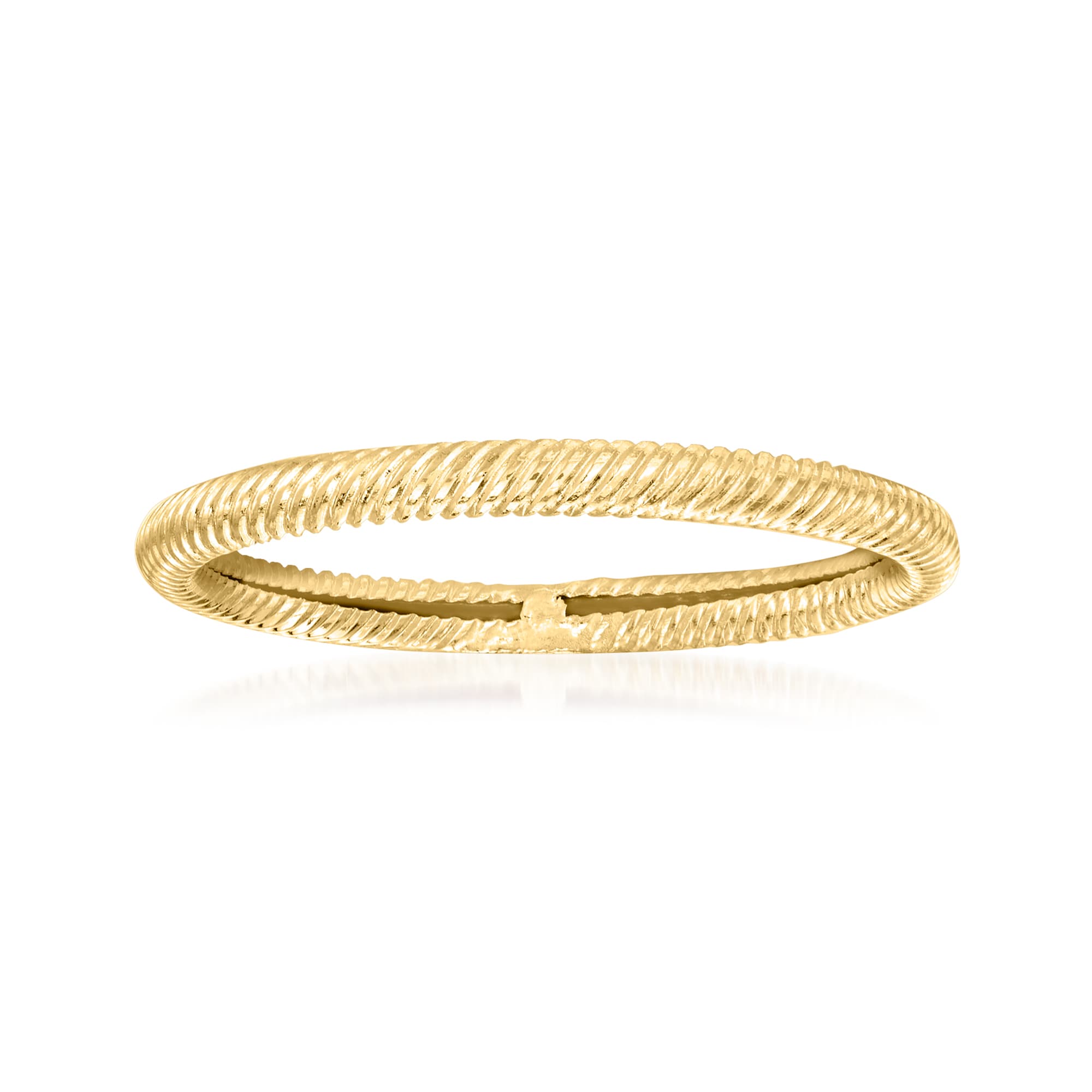 18kt Yellow Gold Twisted Ring | Ross-Simons