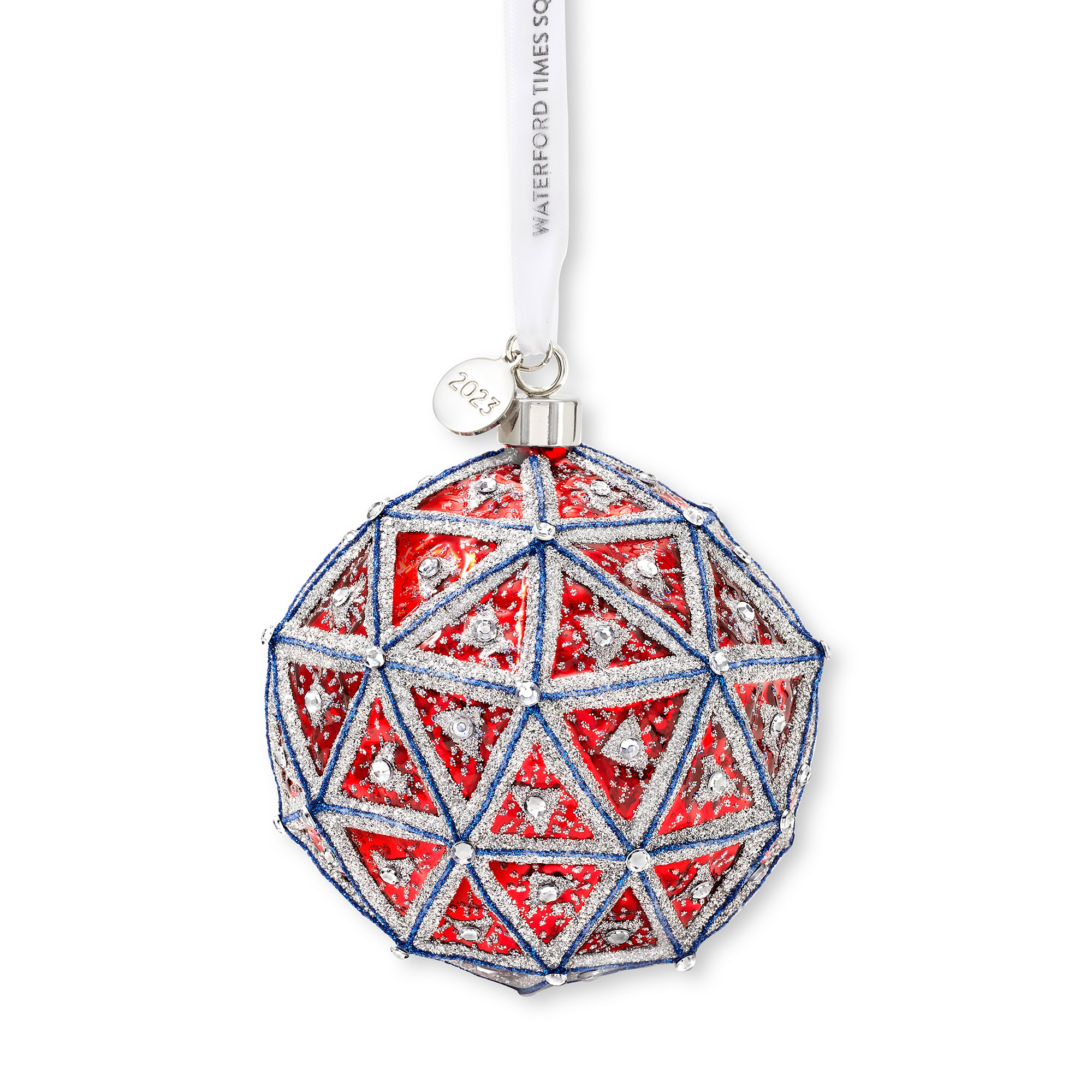 Waterford 2023 Times Square Replica Ball Glass Ornament RossSimons
