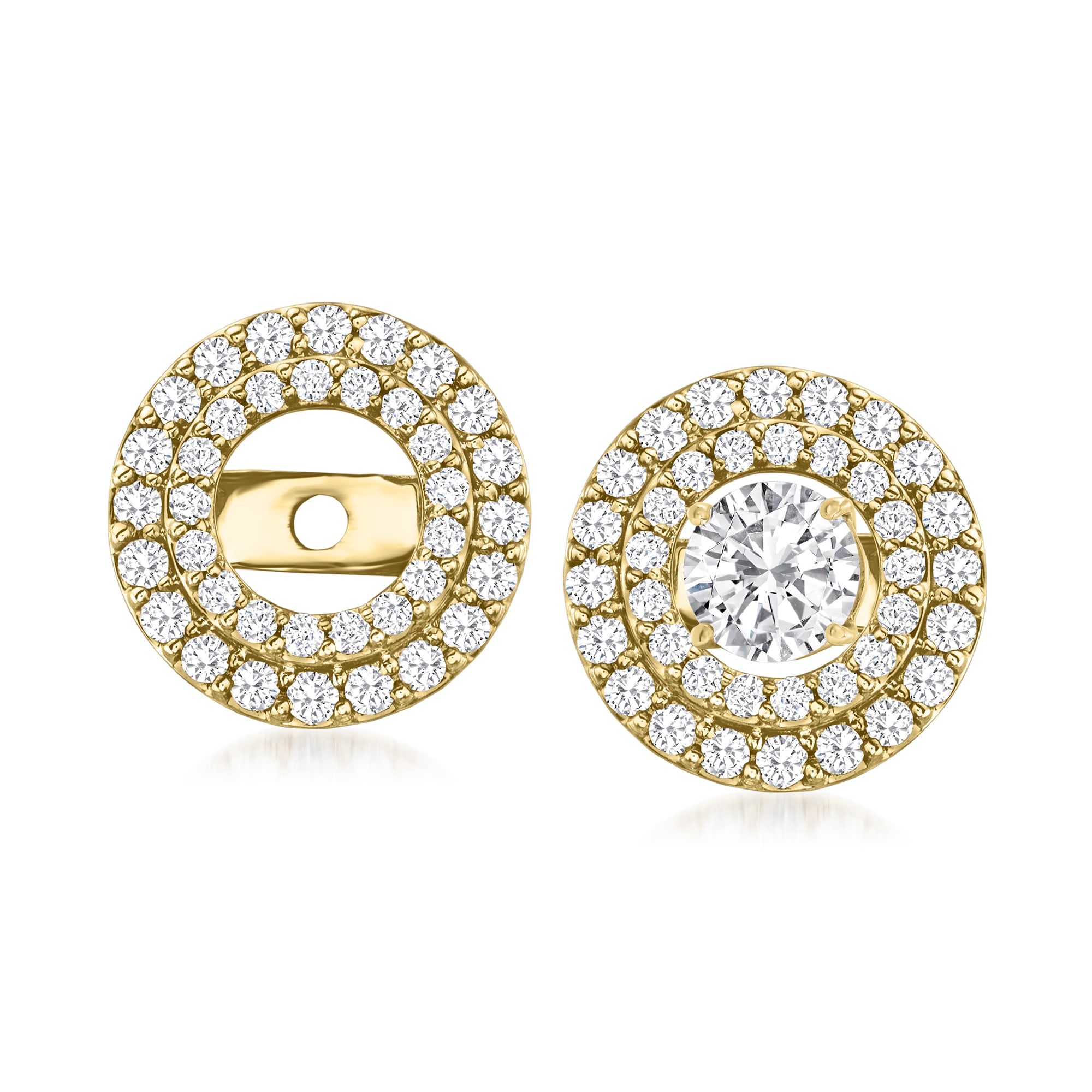 Halo earring jacket
