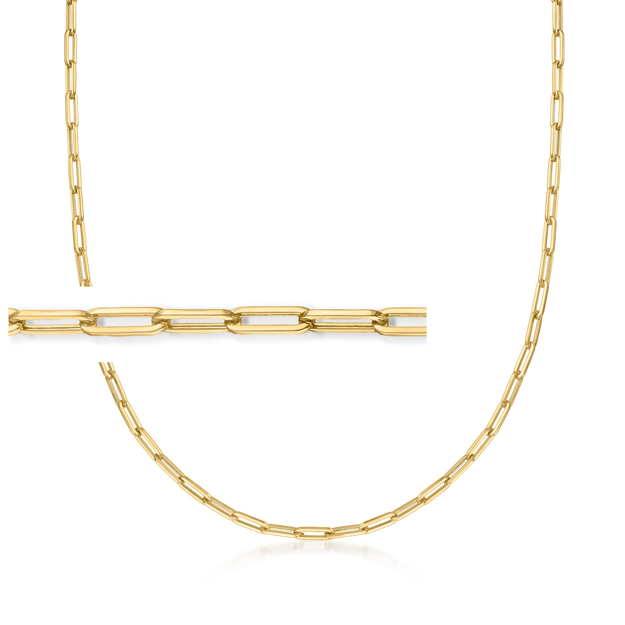 Ross simons paper clip necklace hotsell
