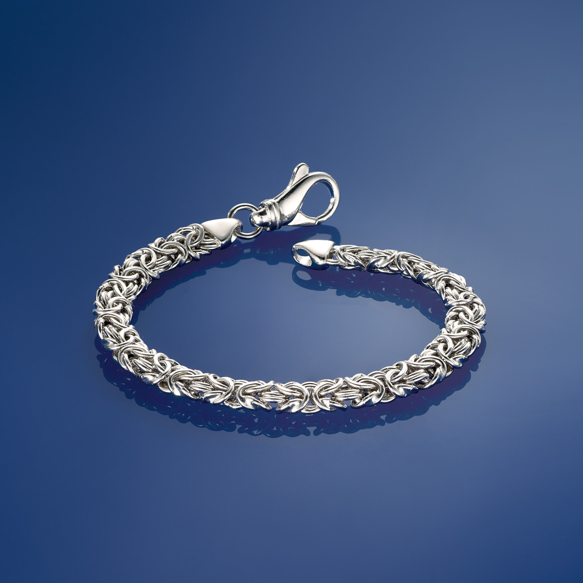 Sterling Silver Small Byzantine Bracelet | Ross-Simons