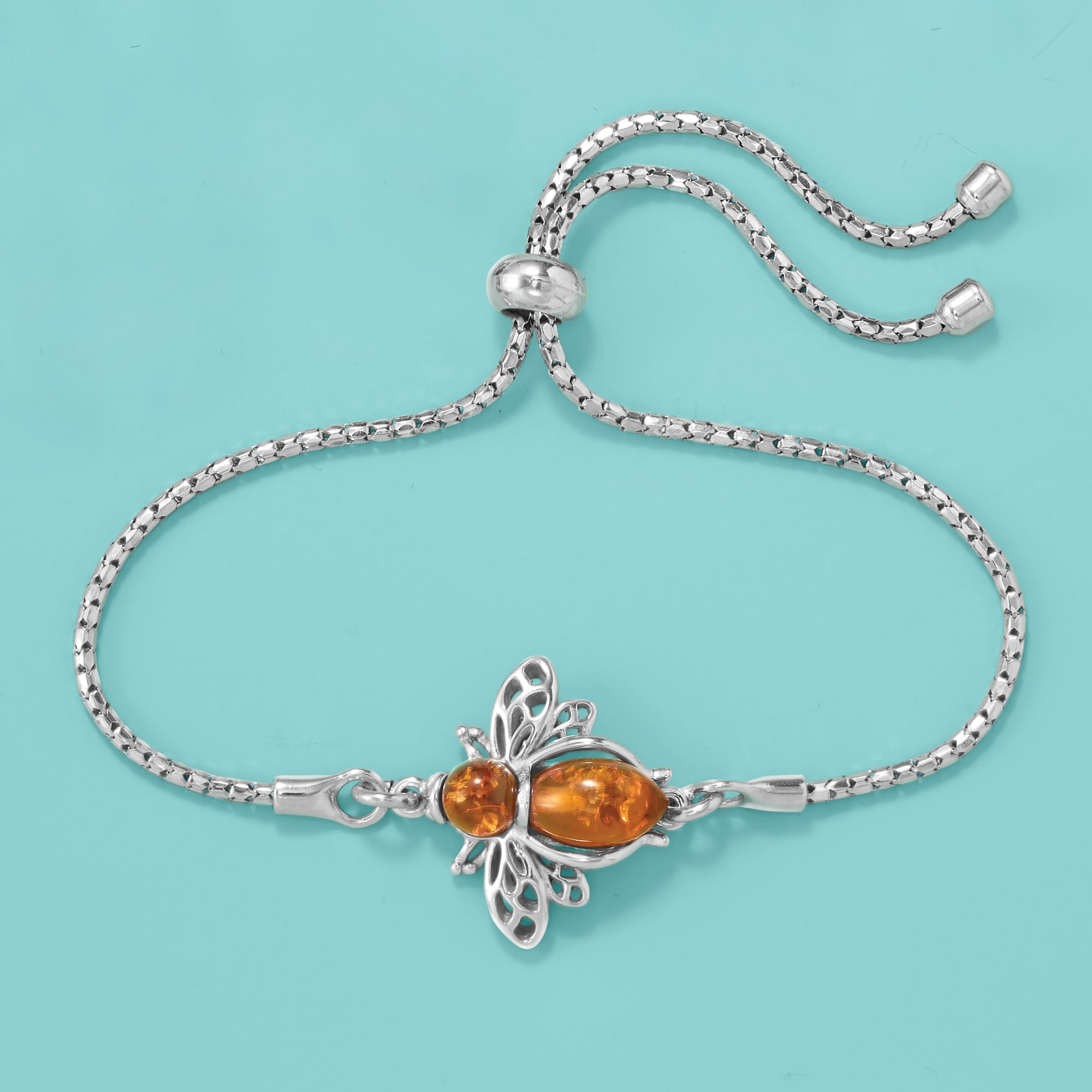 Amber 2025 bee bracelet