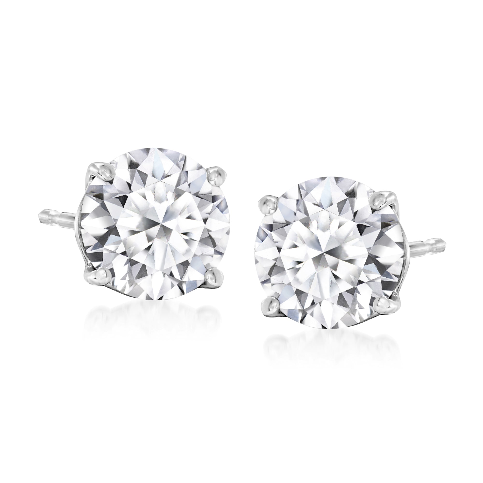 Ross simons diamond stud shop earrings