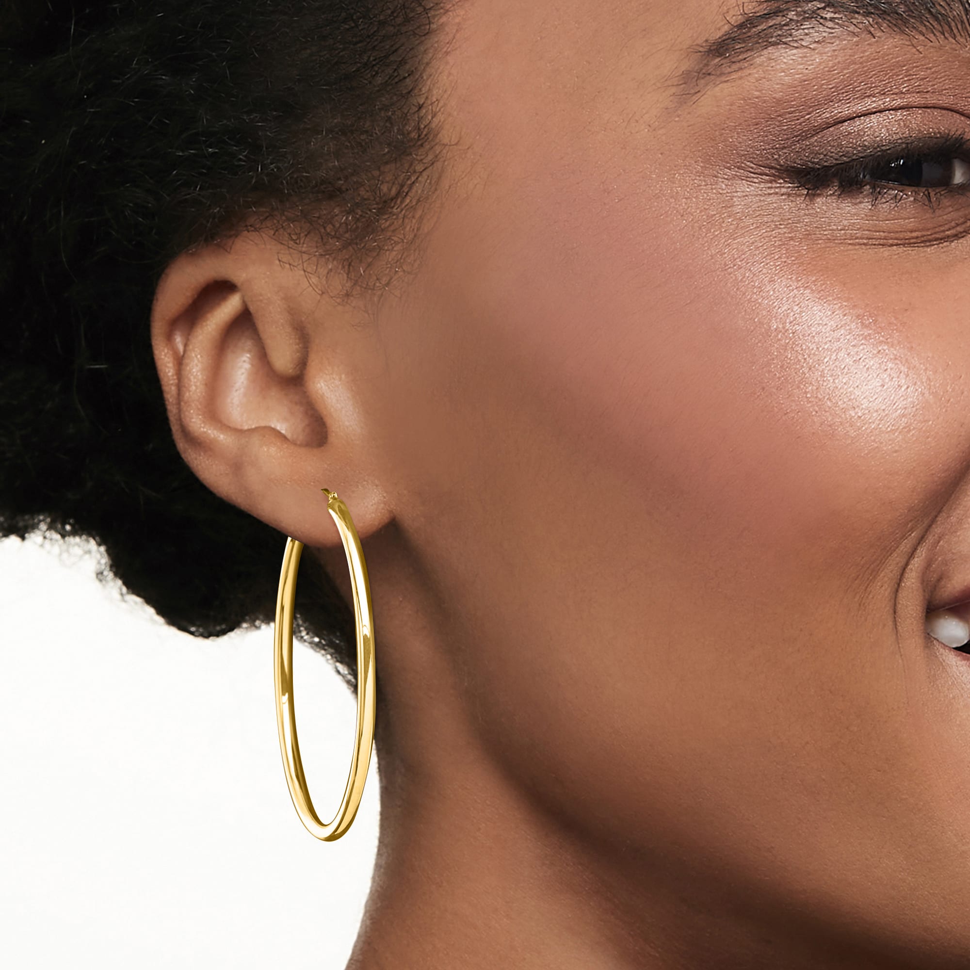 Ross simons 14k gold hoop earrings hot sale