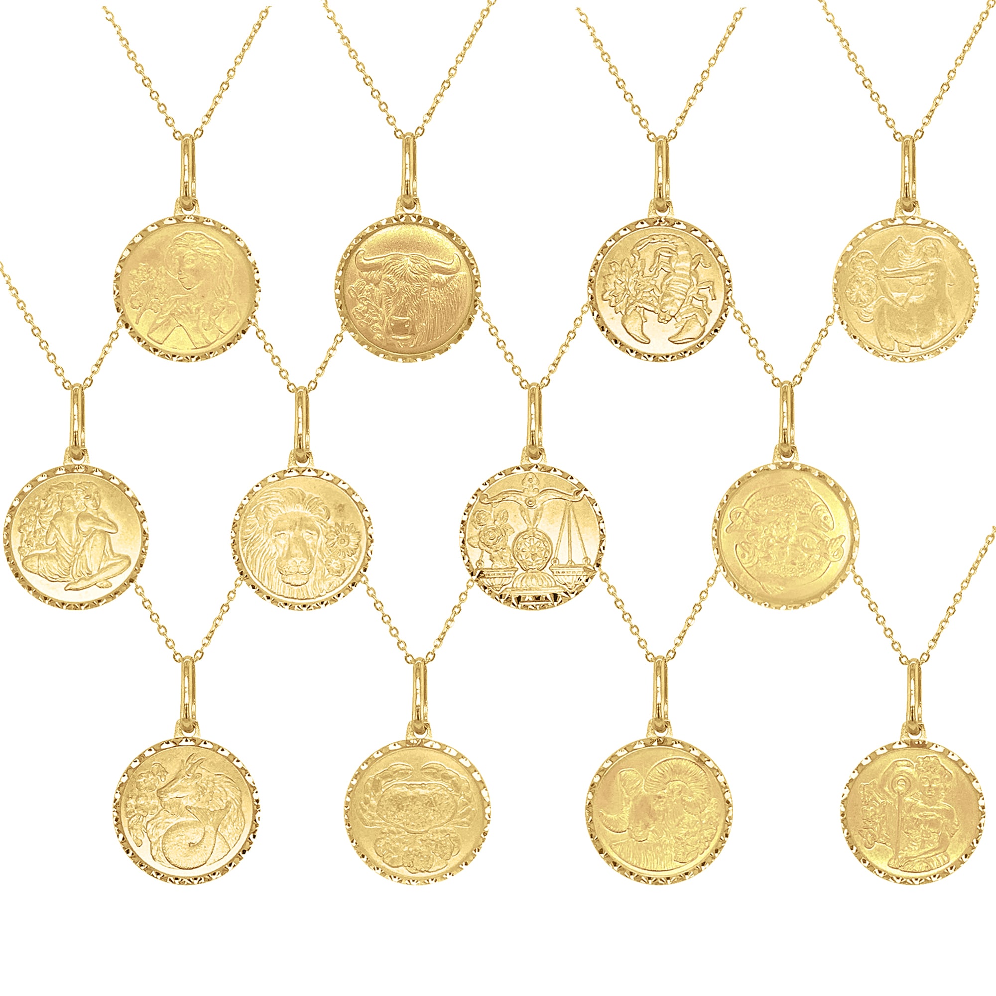 Konstantino 18k Yellow Gold Sterling Silver Zodiac Capricorn Pendant, $980, Saks Fifth Avenue