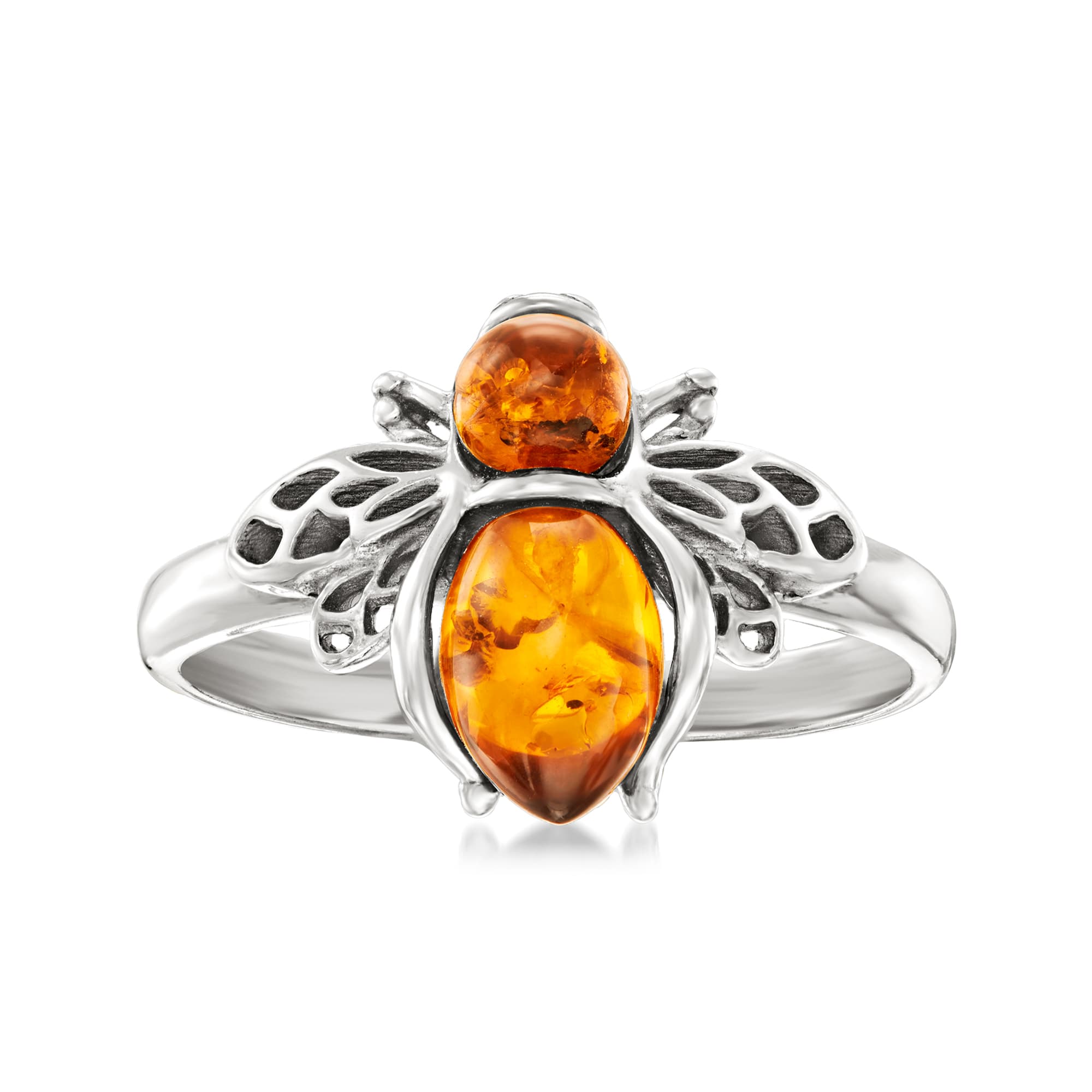 Amber shop bee ring
