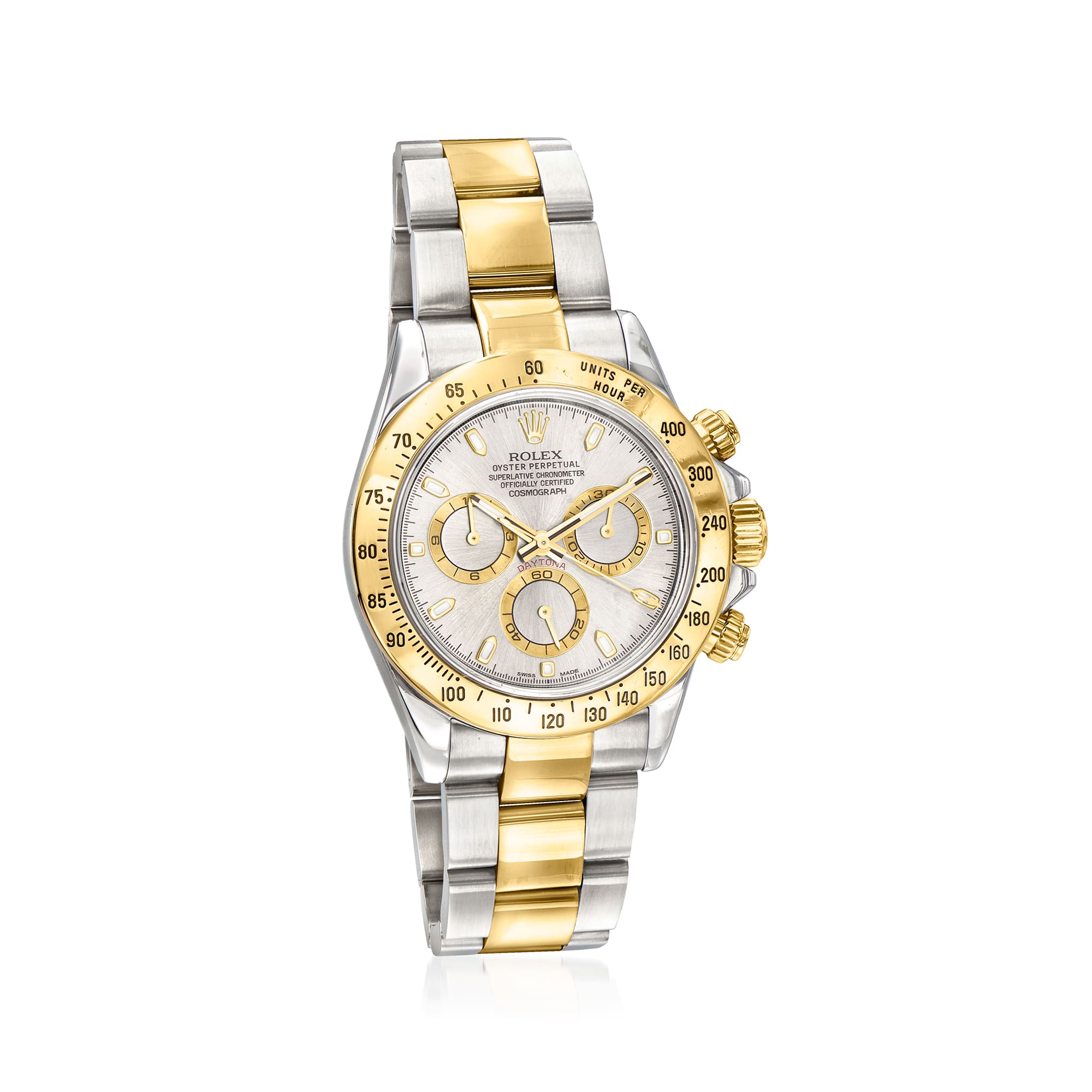 Pre Owned Rolex Daytona Men s 40mm Automatic Stainless Steel and