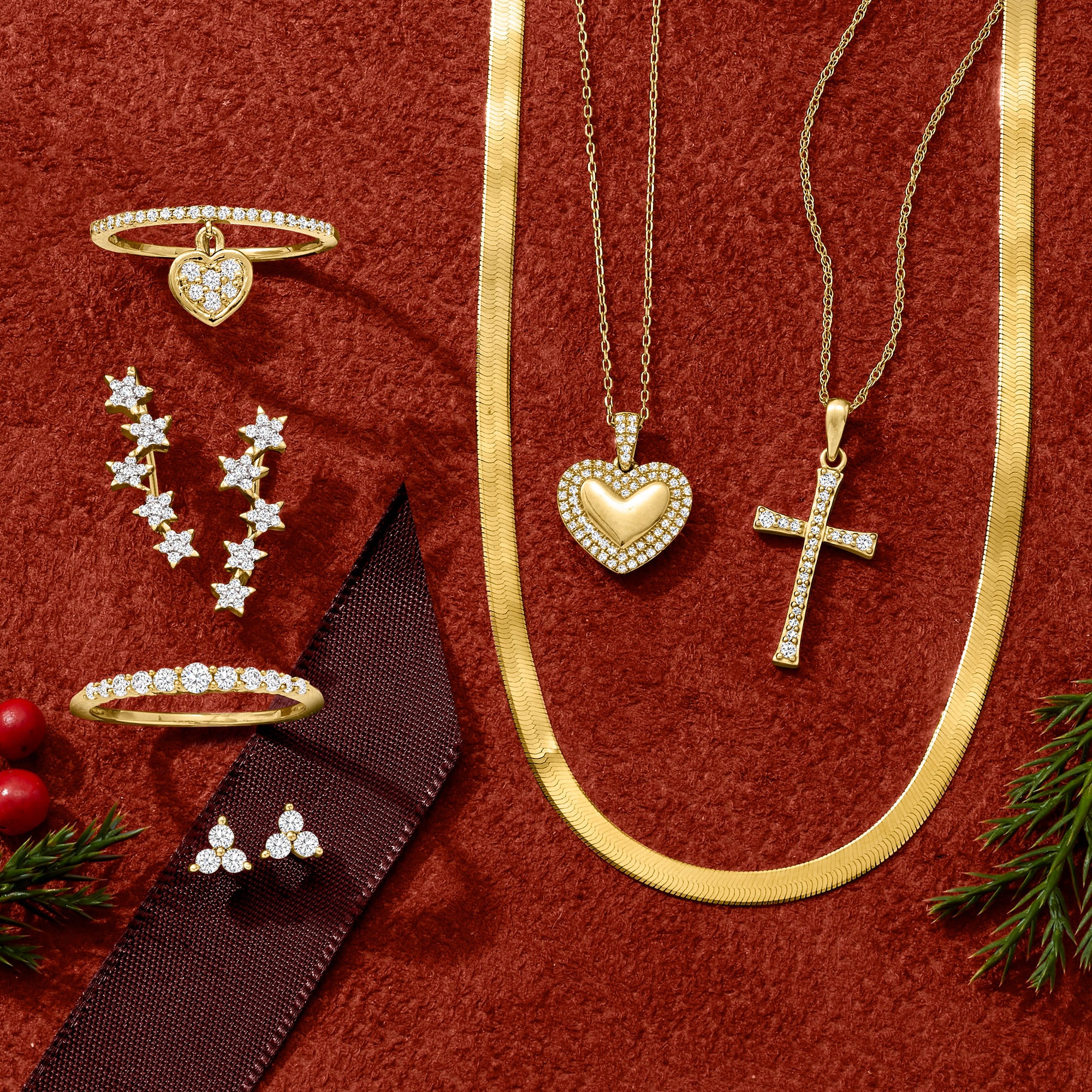 American swiss necklace sales and earring set