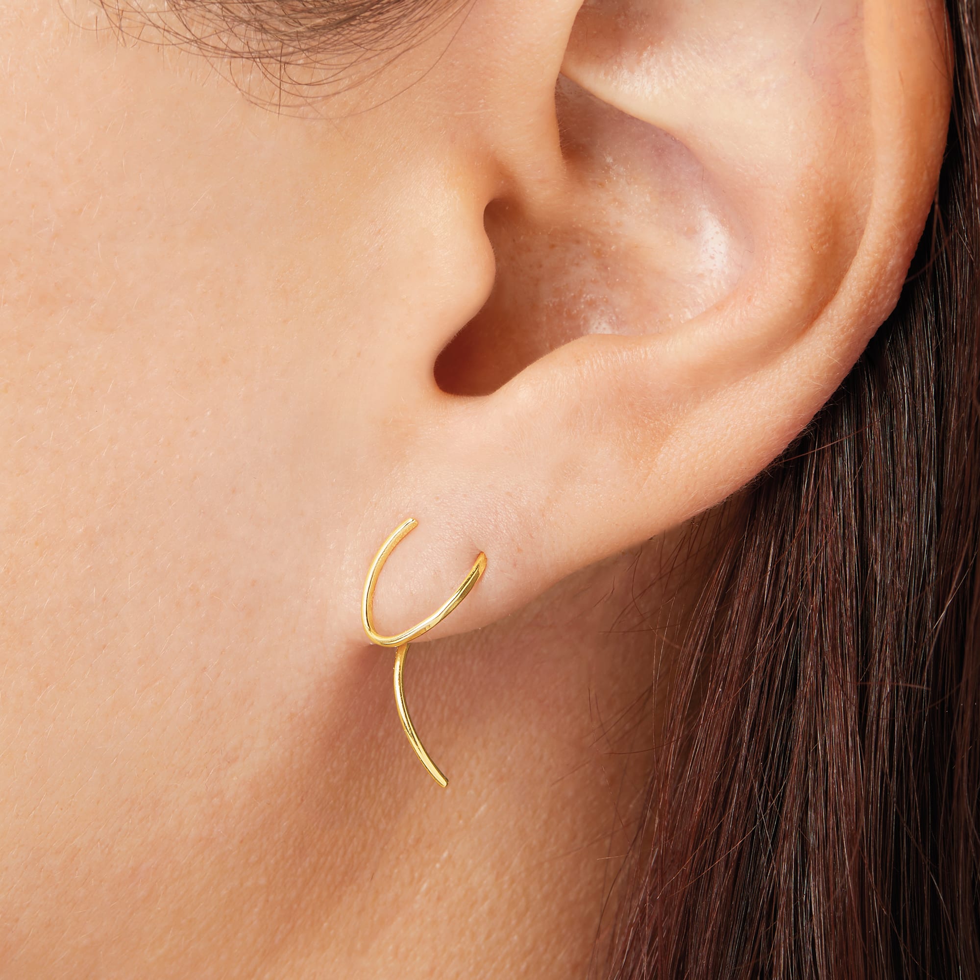 Italian 14kt Yellow Gold X-Large 9mm Earring Backings