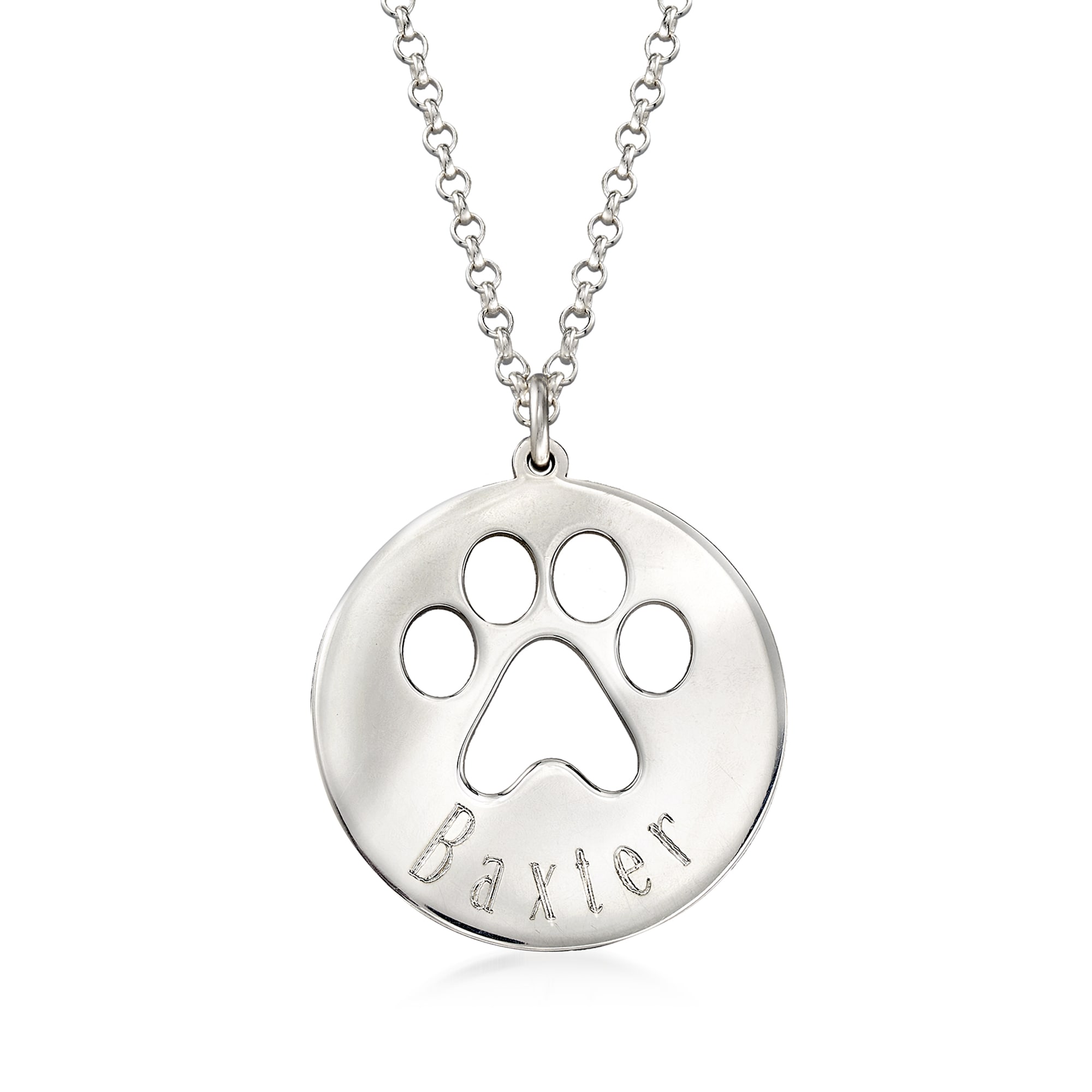 Paw print sale necklace kohls