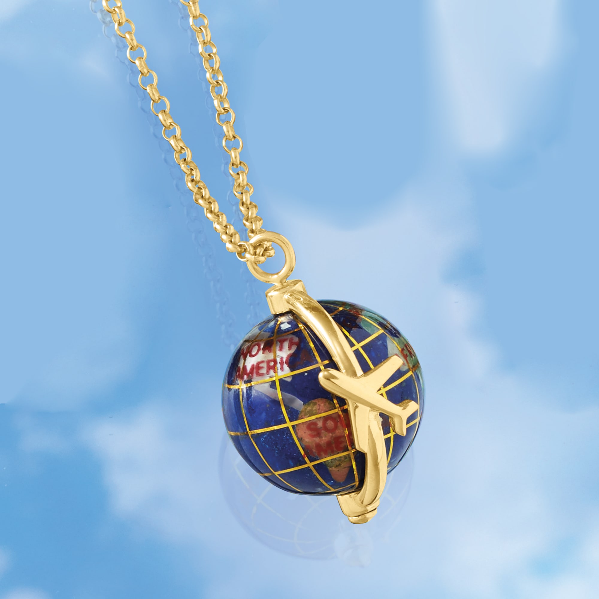 World Traveller Necklace – Tahlia Jewels