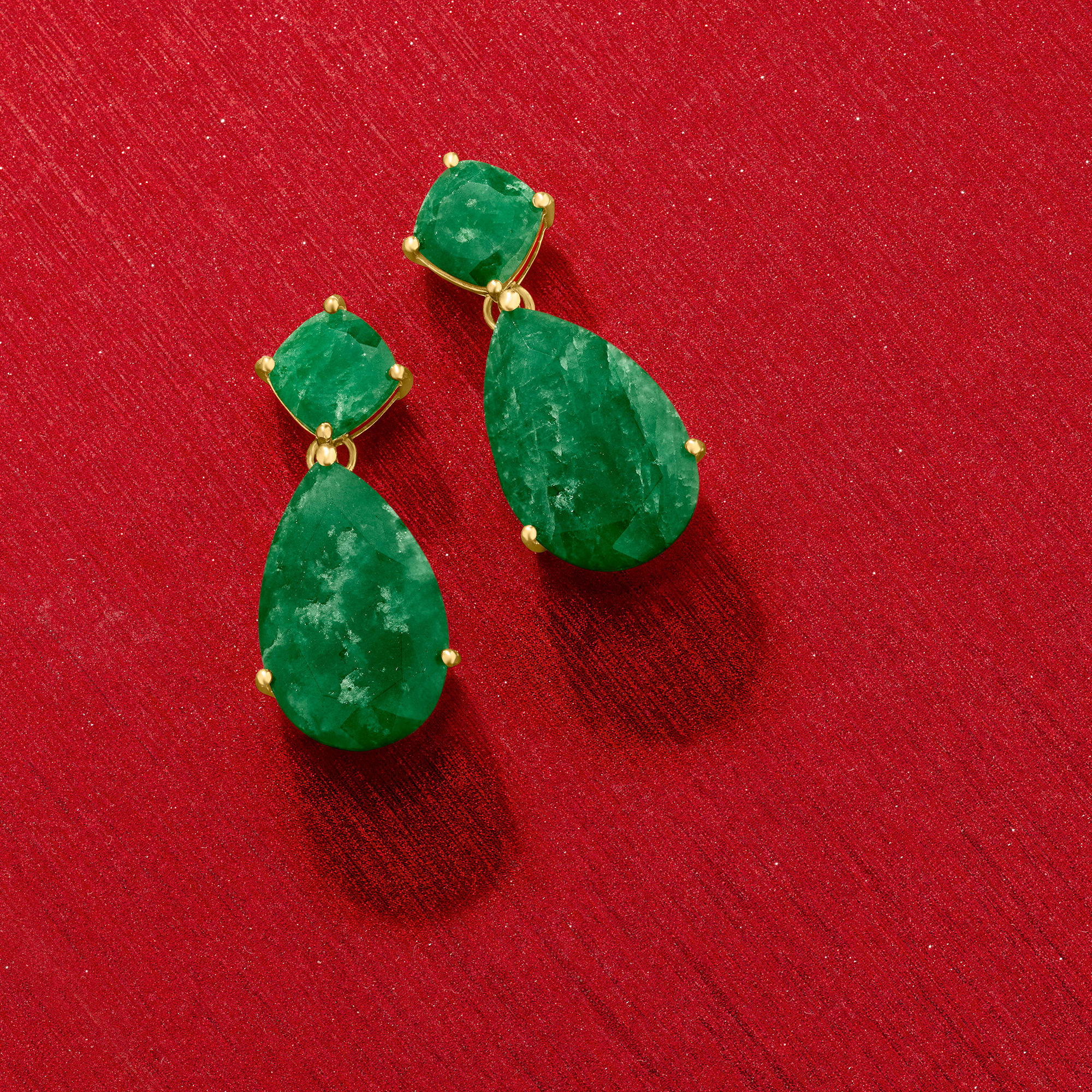 Ross simons 2025 emerald earrings