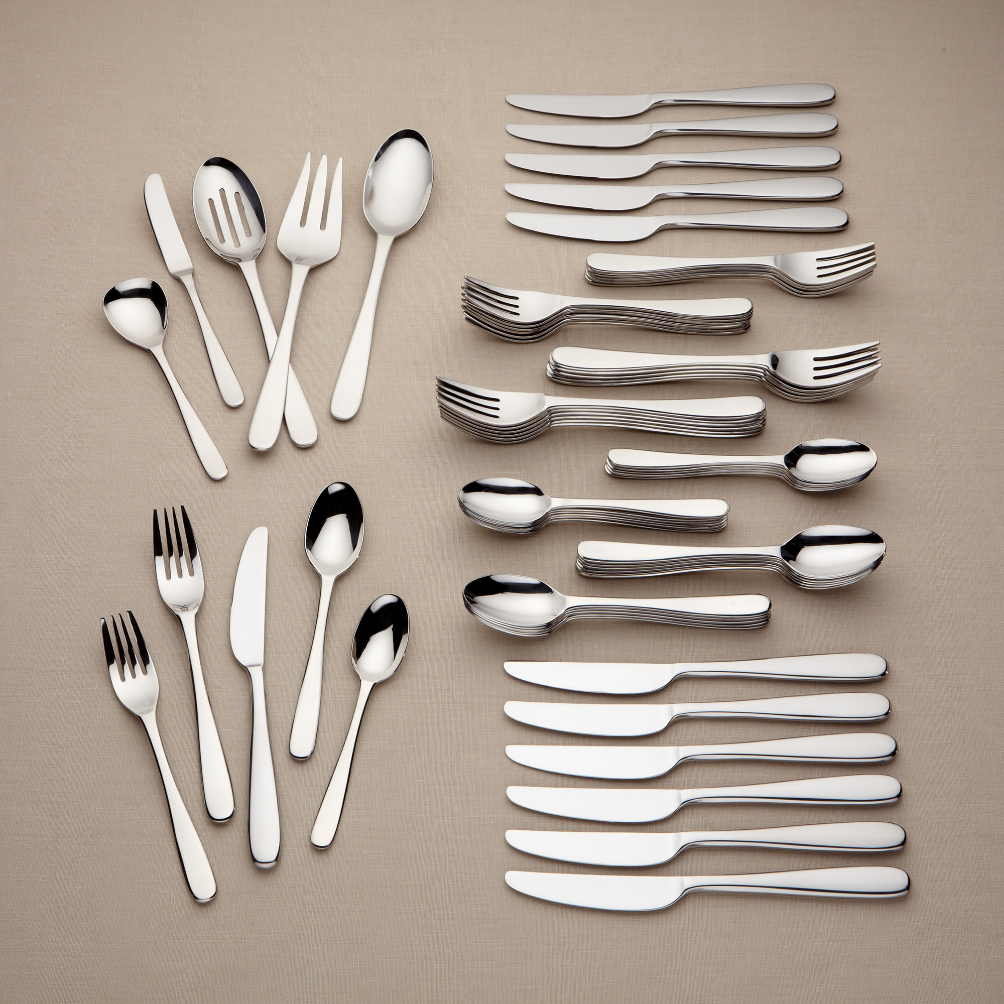 Lenox 65-Piece French Perle Flatware Set