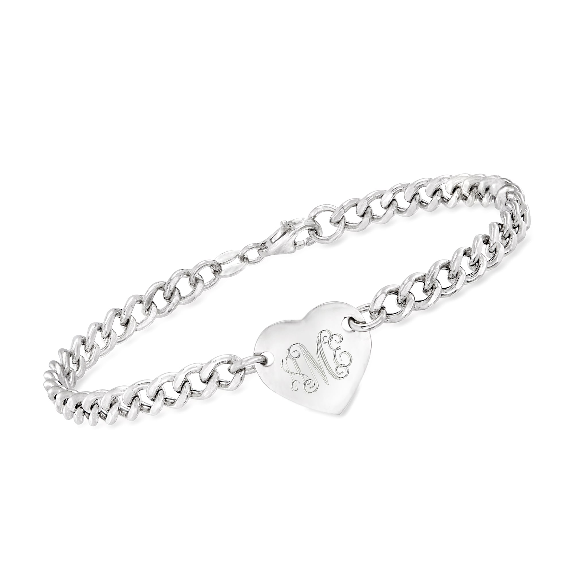 Ross simons shop monogram bracelet