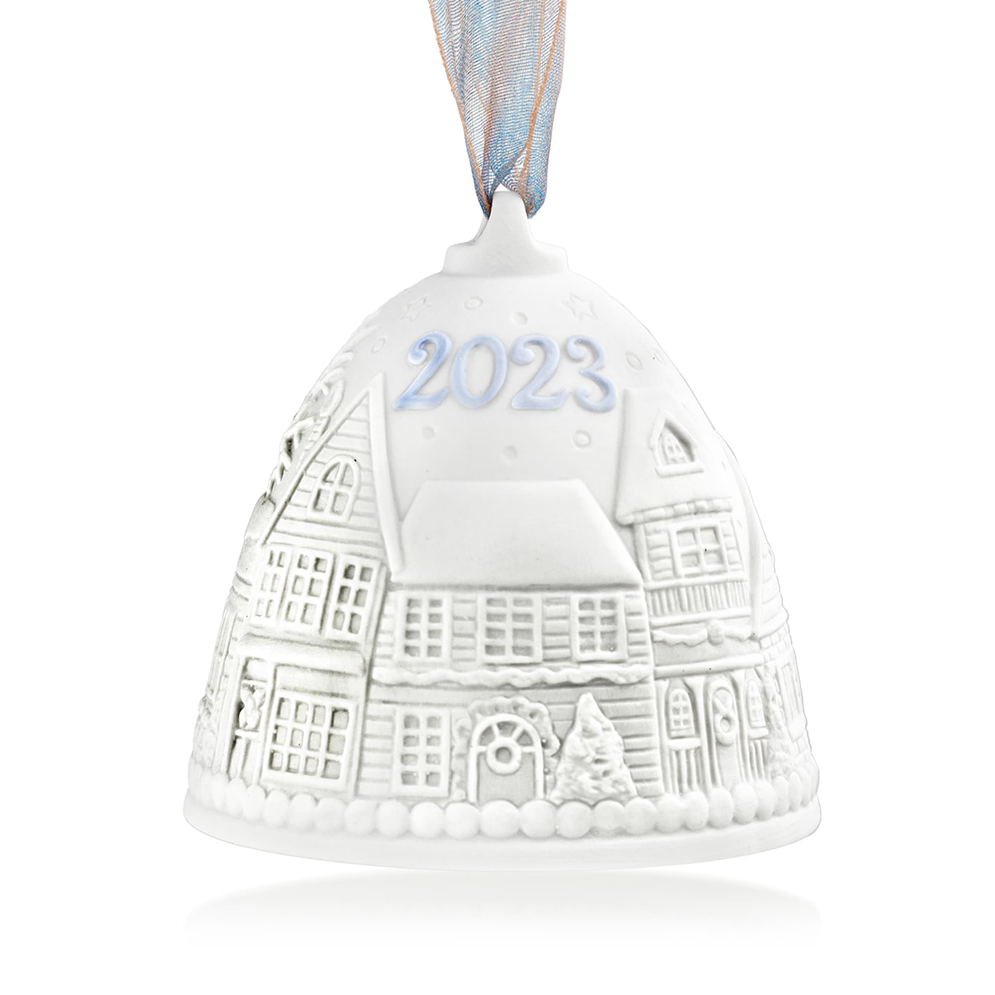 Lladro 2023 Porcelain Annual Christmas Bell Ornament RossSimons