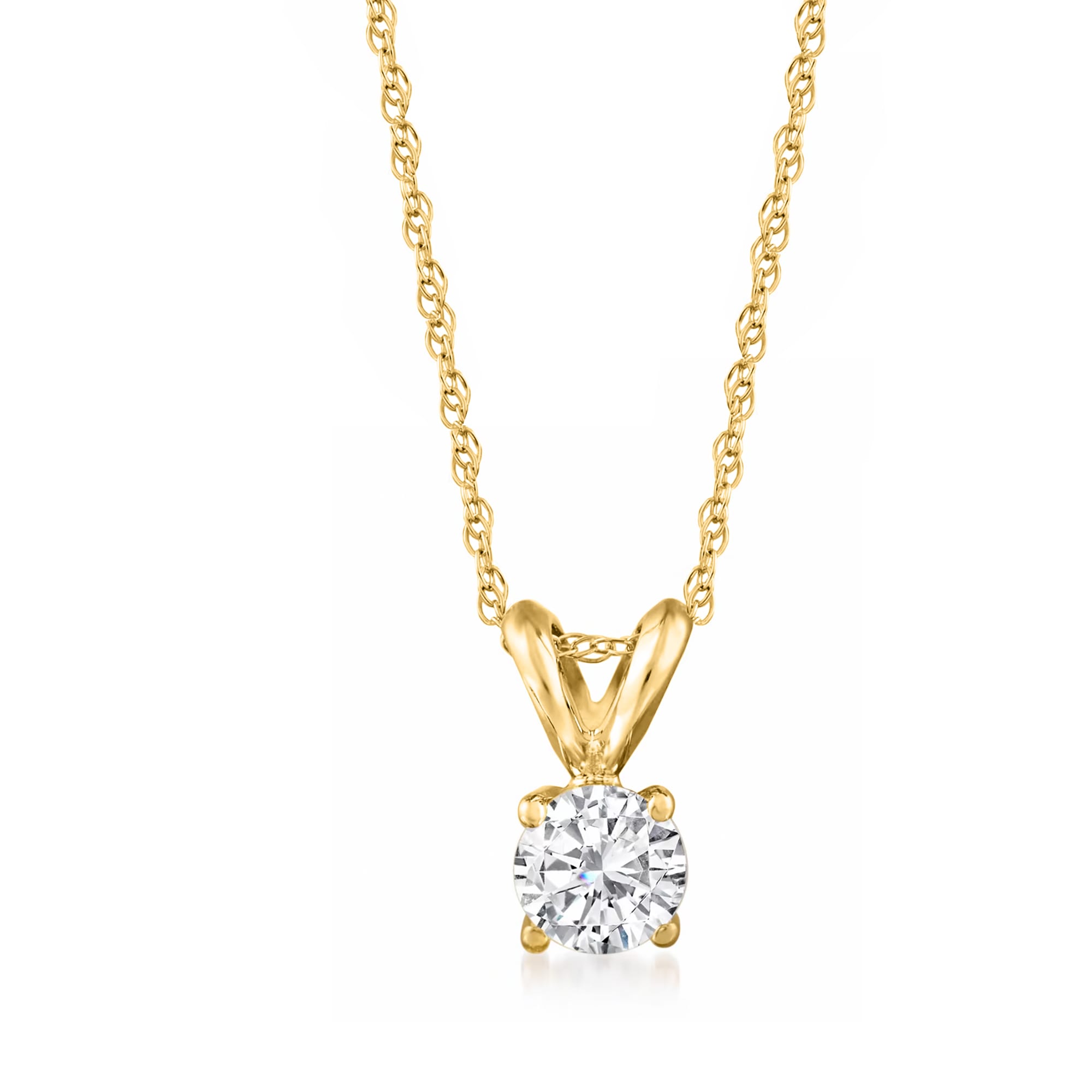 Necklace 005-165-13333 14KY - Diamond Necklaces