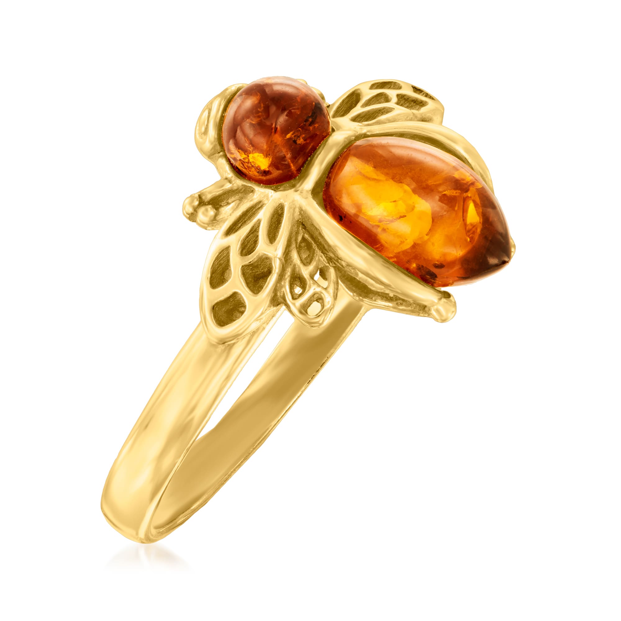 Amber bee ring hotsell
