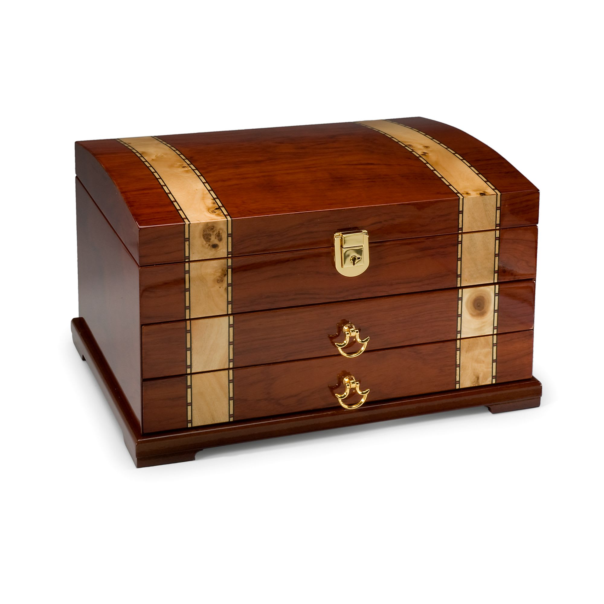 exotic wood jewelry box/01-002-005 — Melissa Designer Jewelry