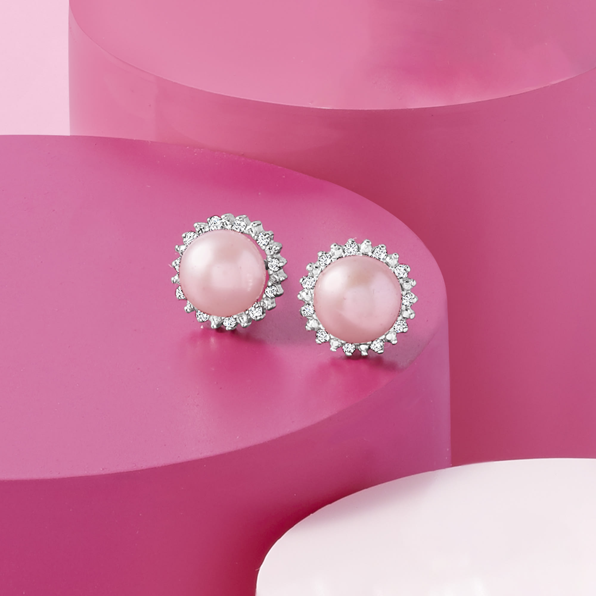 Tuercas de pendientes 7x5 mm - Dorado rosa x10 - Perles & Co