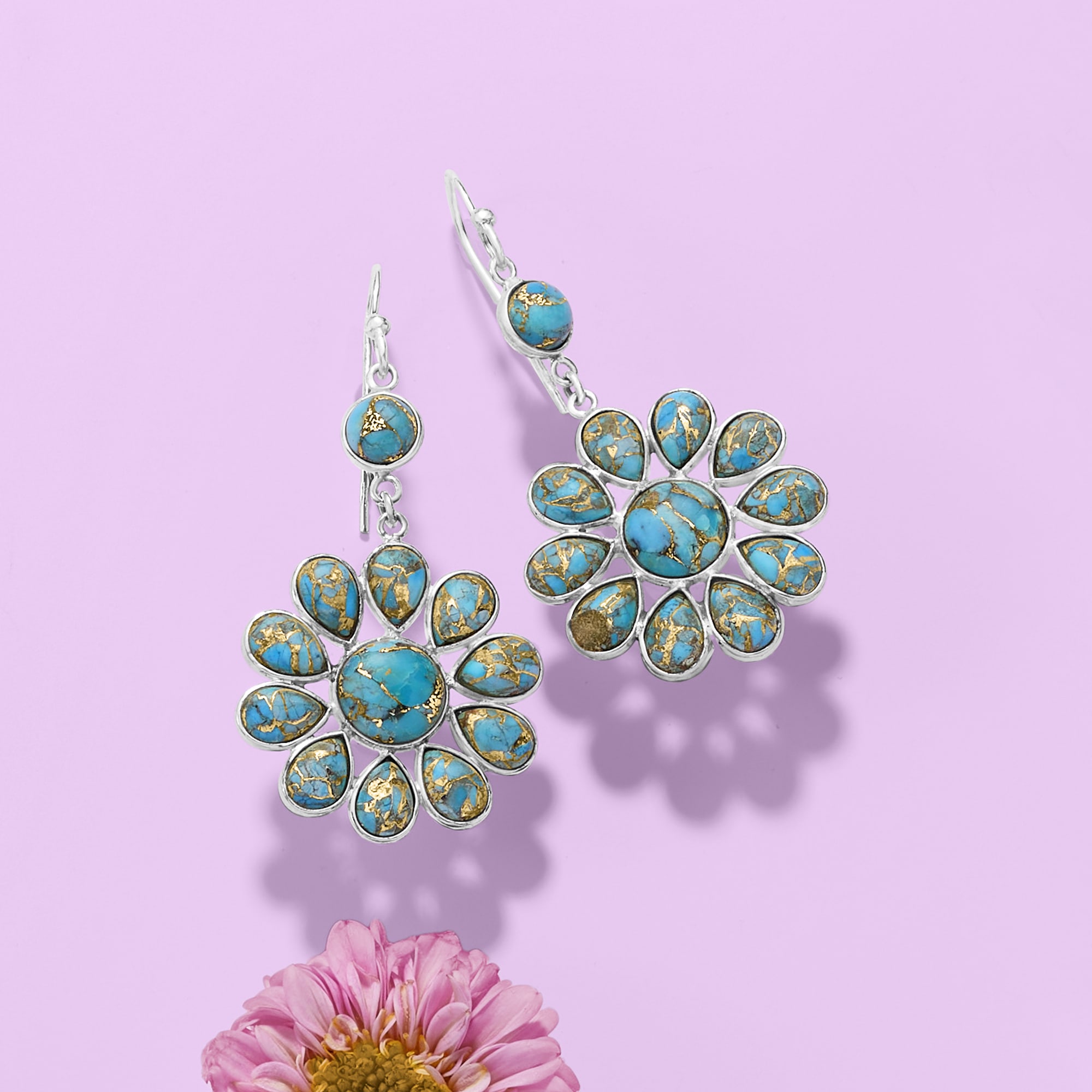 Ross simons shop turquoise earrings