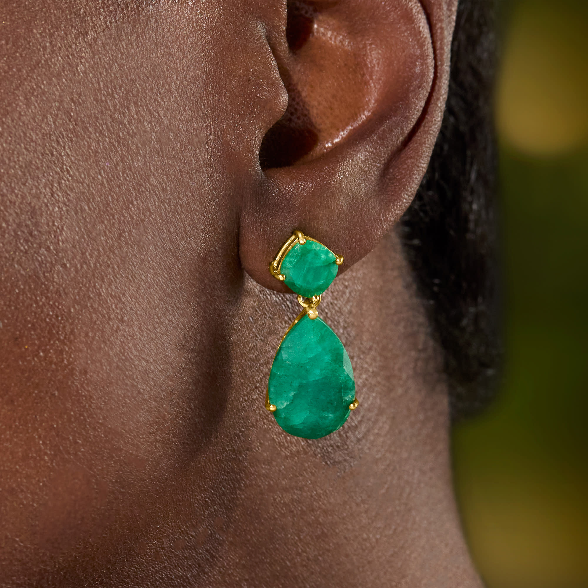 Ross simons store emerald earrings
