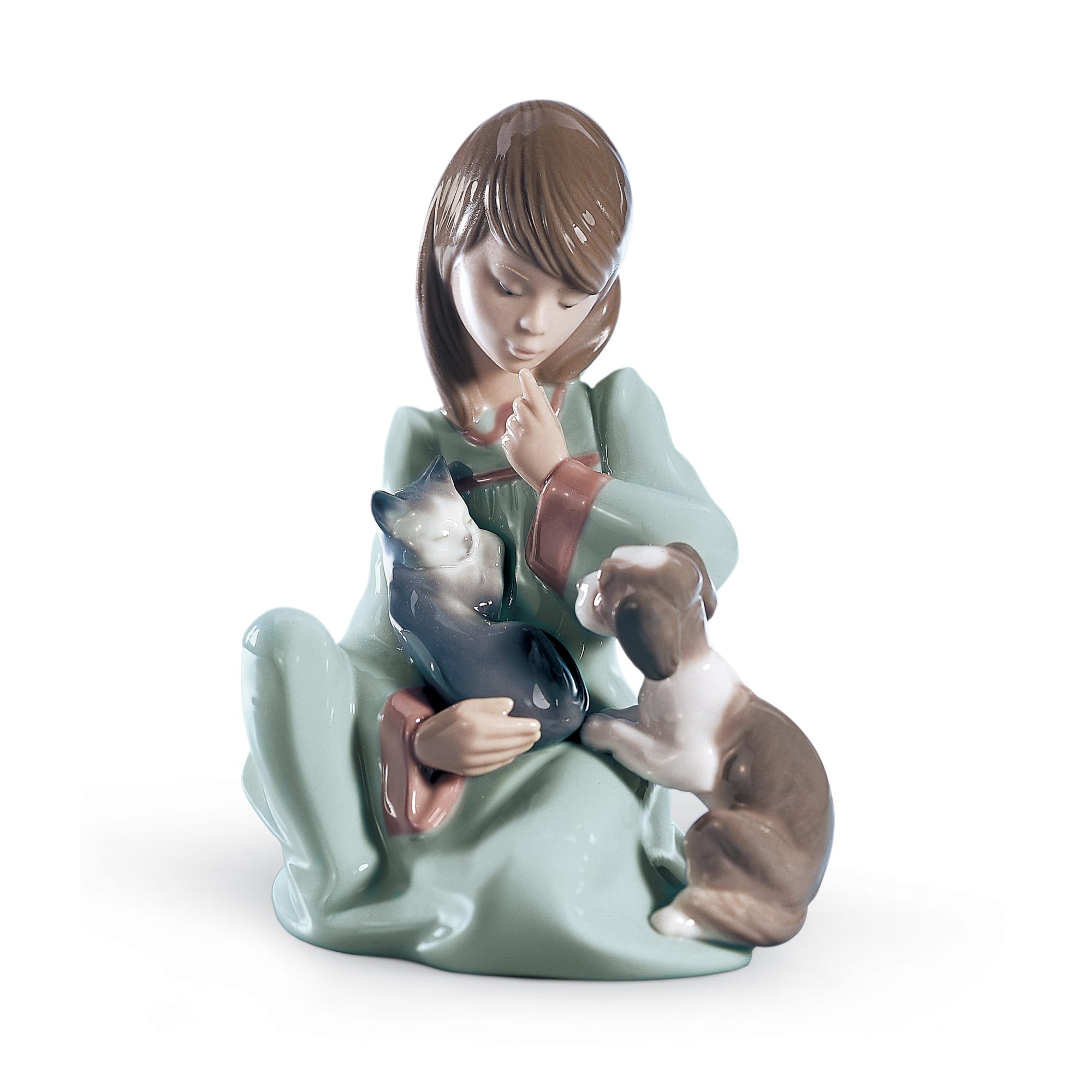 lladro cat nap