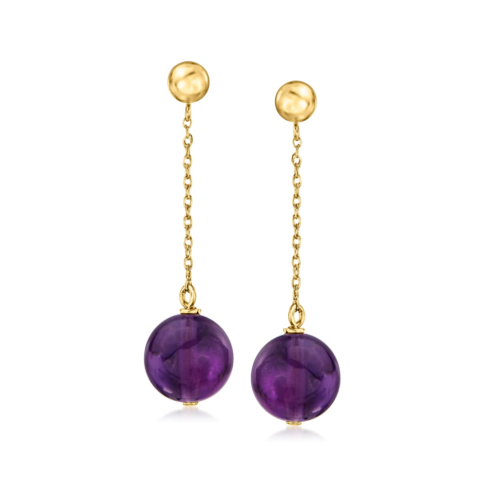 Ross simons sale amethyst earrings
