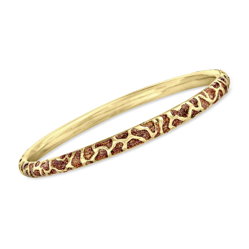 Giraffe bangle bracelet discount