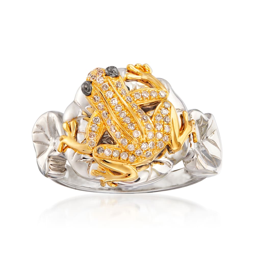 Ross simons frog on sale ring