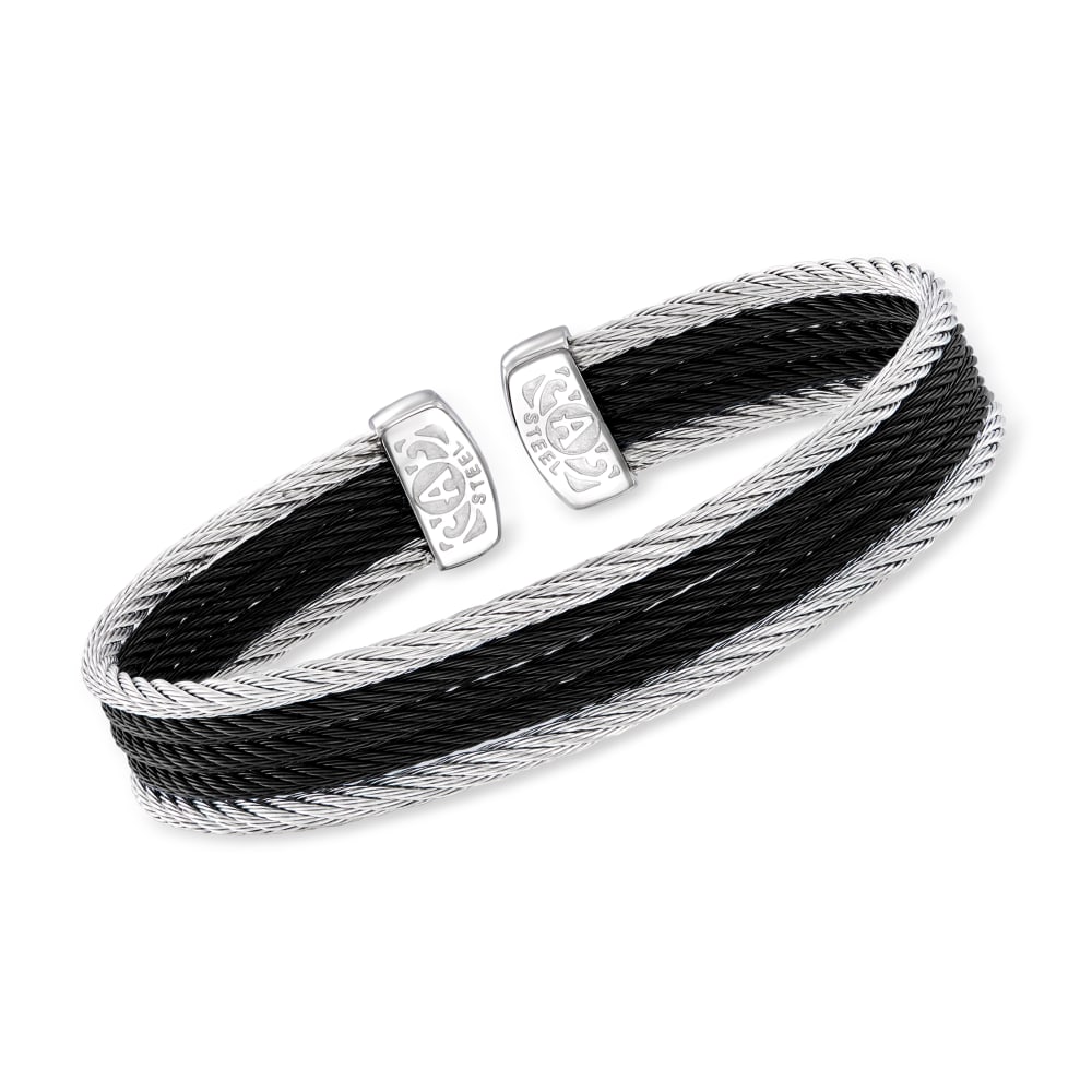 Alor black cable bracelet sale