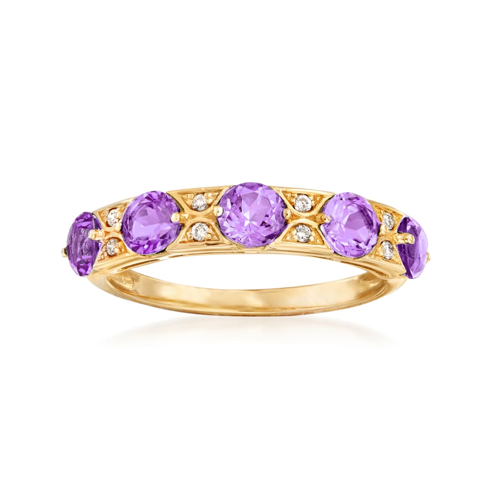 Ross simons cheap amethyst ring