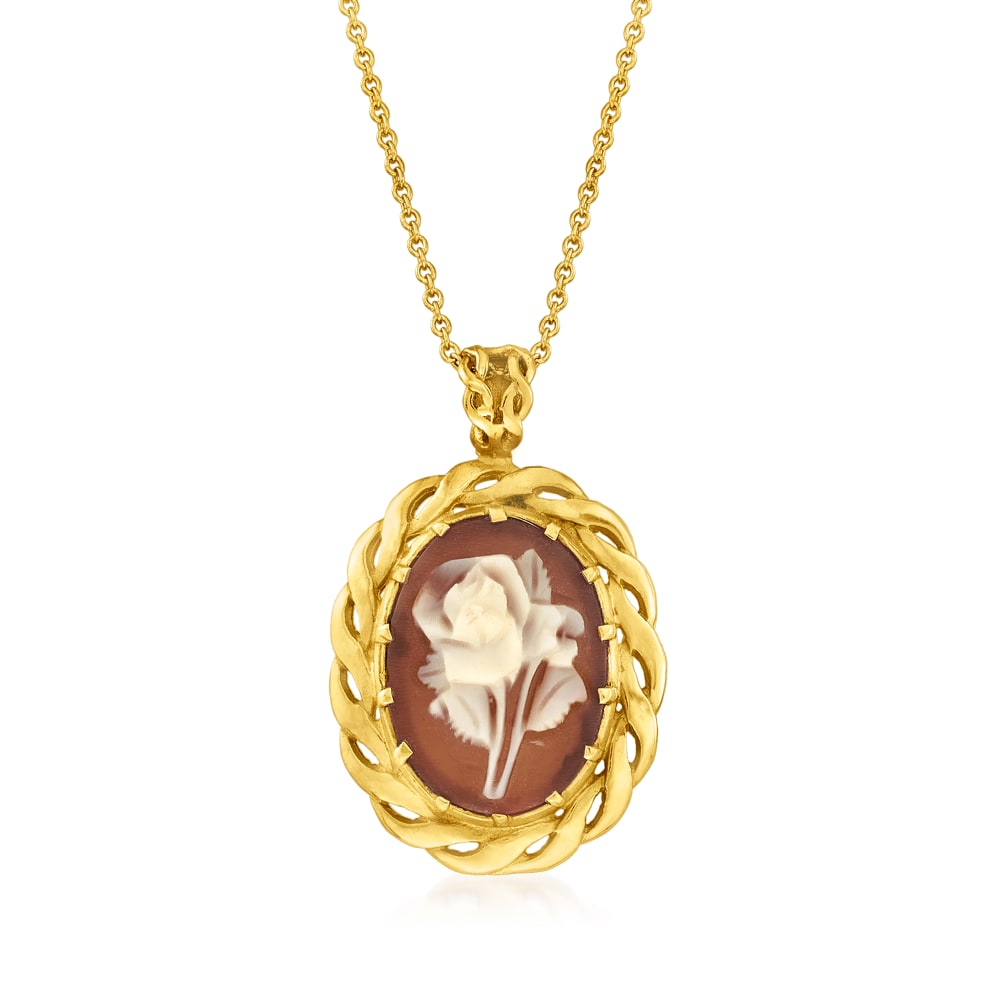 Victorian Cameo Necklace - Victorian Bouquet - Flower Cameo - Victorian  Jewelry - Small Cameo - Cameo Jewelry | Corallo