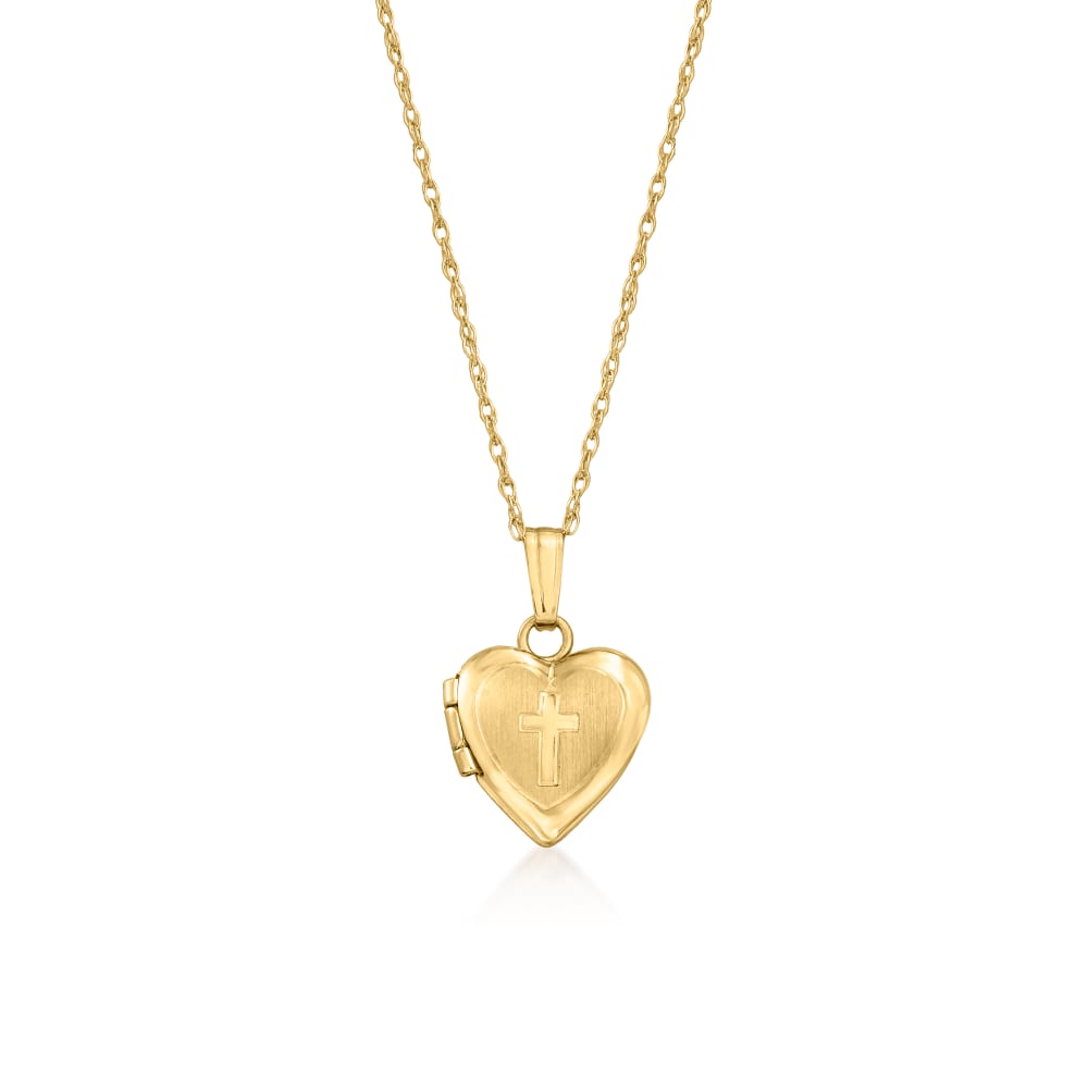 LoveLocket™ - Simple Small Necklace with Heart Locket – SucreEtCoton