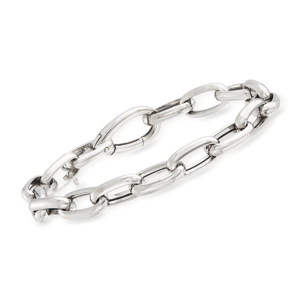 Sterling Silver Large Twist Link Bracelet | Replacements, Ltd.