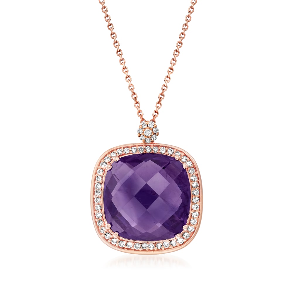 10 carat amethyst pendant top