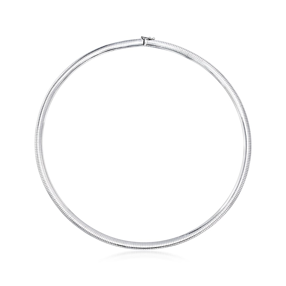 14ct White Gold Omega Necklace For Sale at 1stDibs | omega gold necklace, omega  necklace white gold, omega white gold necklace