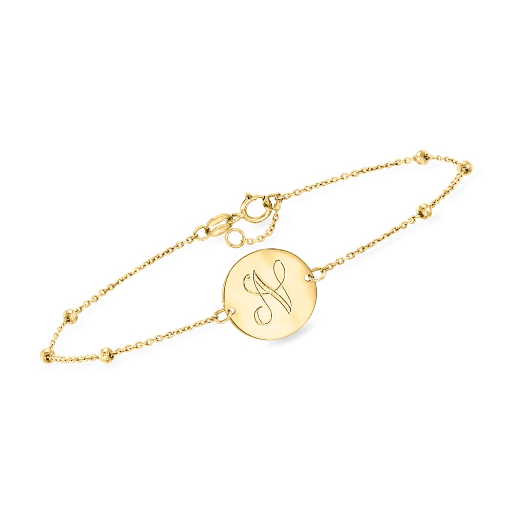 Personalized Disc Bracelet