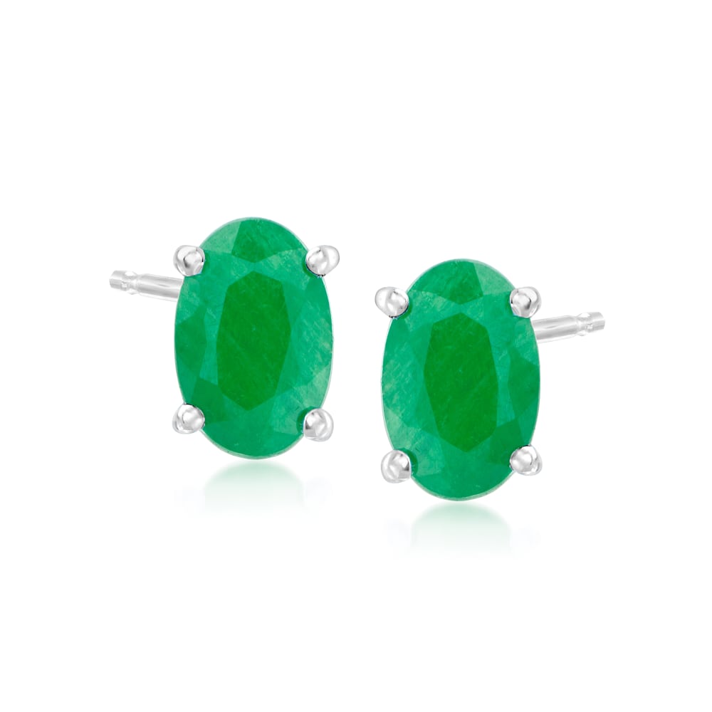 Ross simons new arrivals emerald earrings