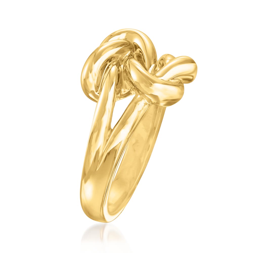 Love Knot Ring 14K Yellow Gold