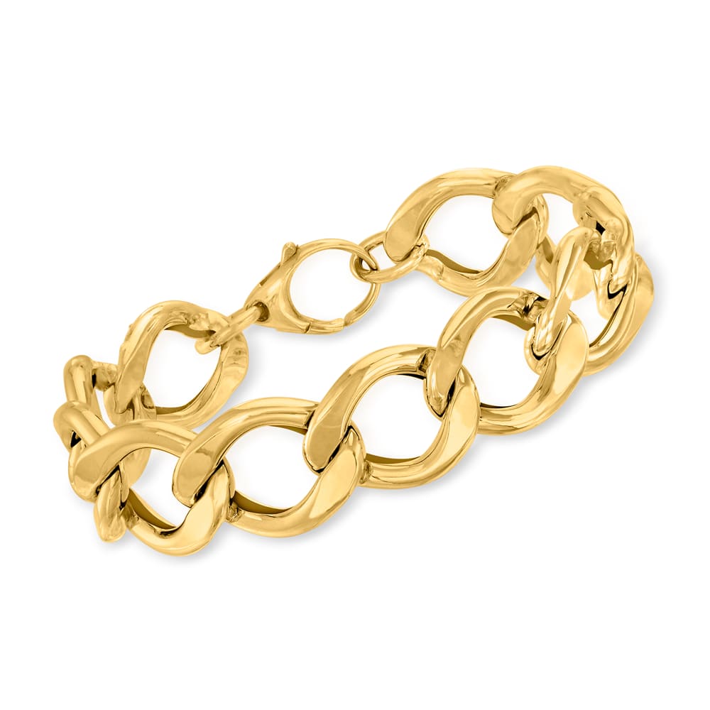 Chunky 14k new arrivals gold bracelet