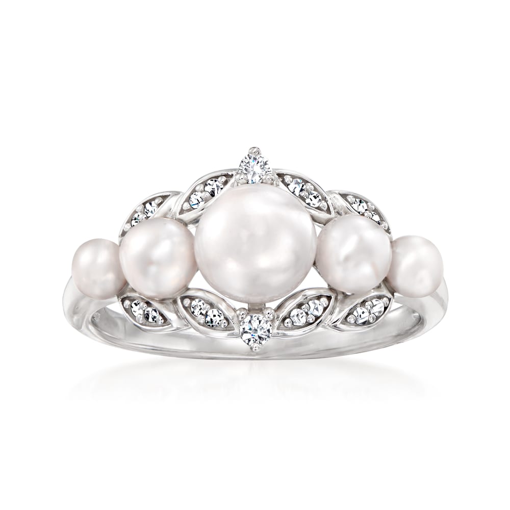 Ross simons pearl shop rings