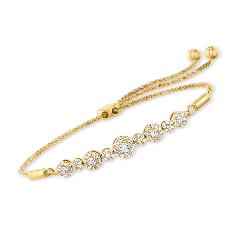 14kt gold store bolo bracelet